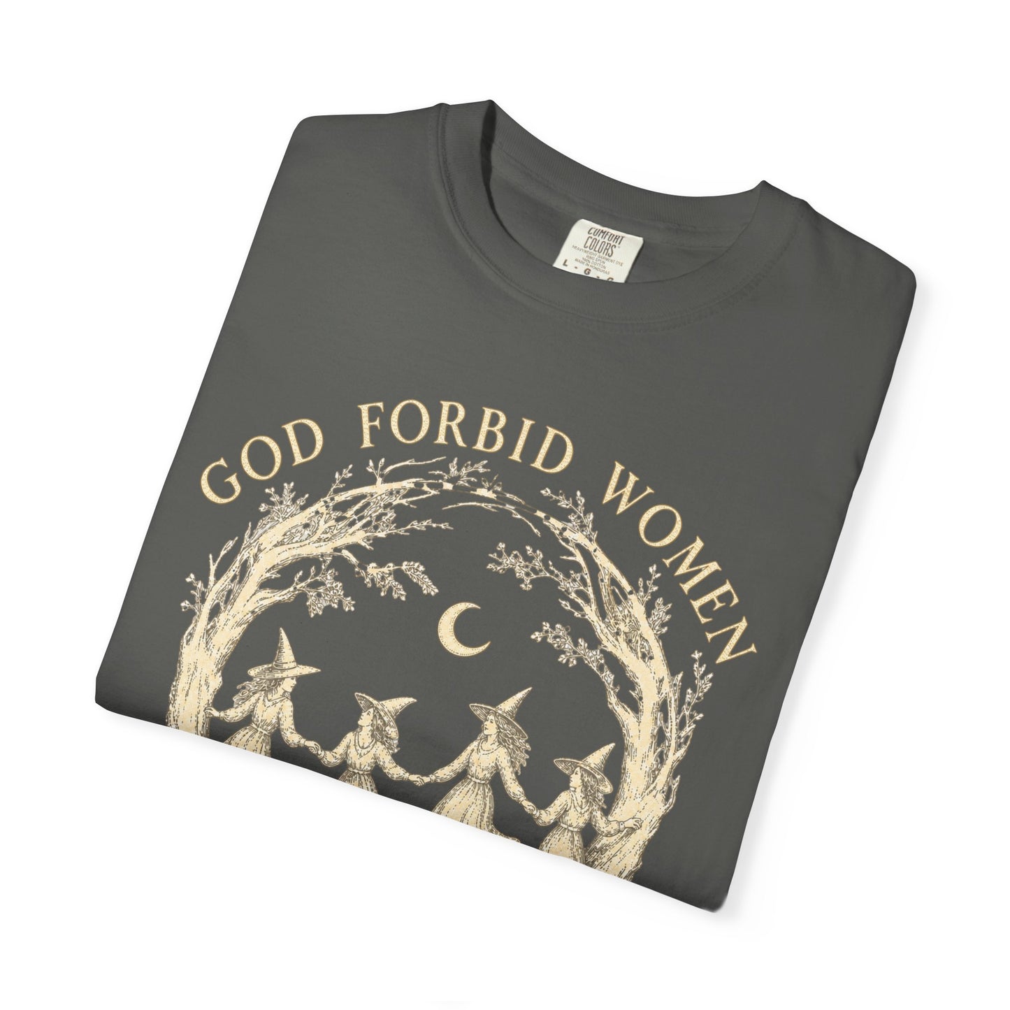 God Forbid Women Have Hobbies, Vintage Witch Graphic