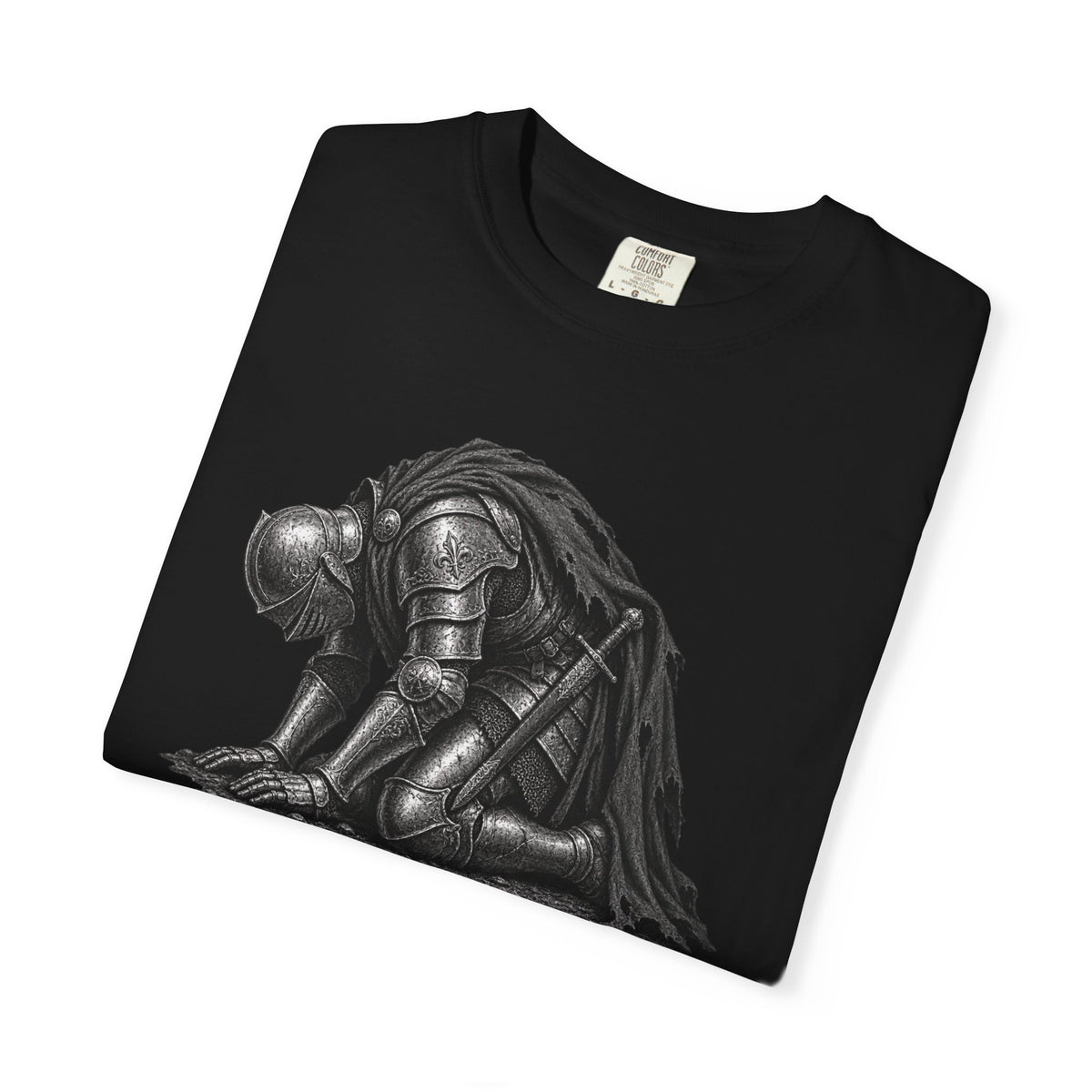 Tummy Hurts Medieval Knight Funny Fantasy Shirt