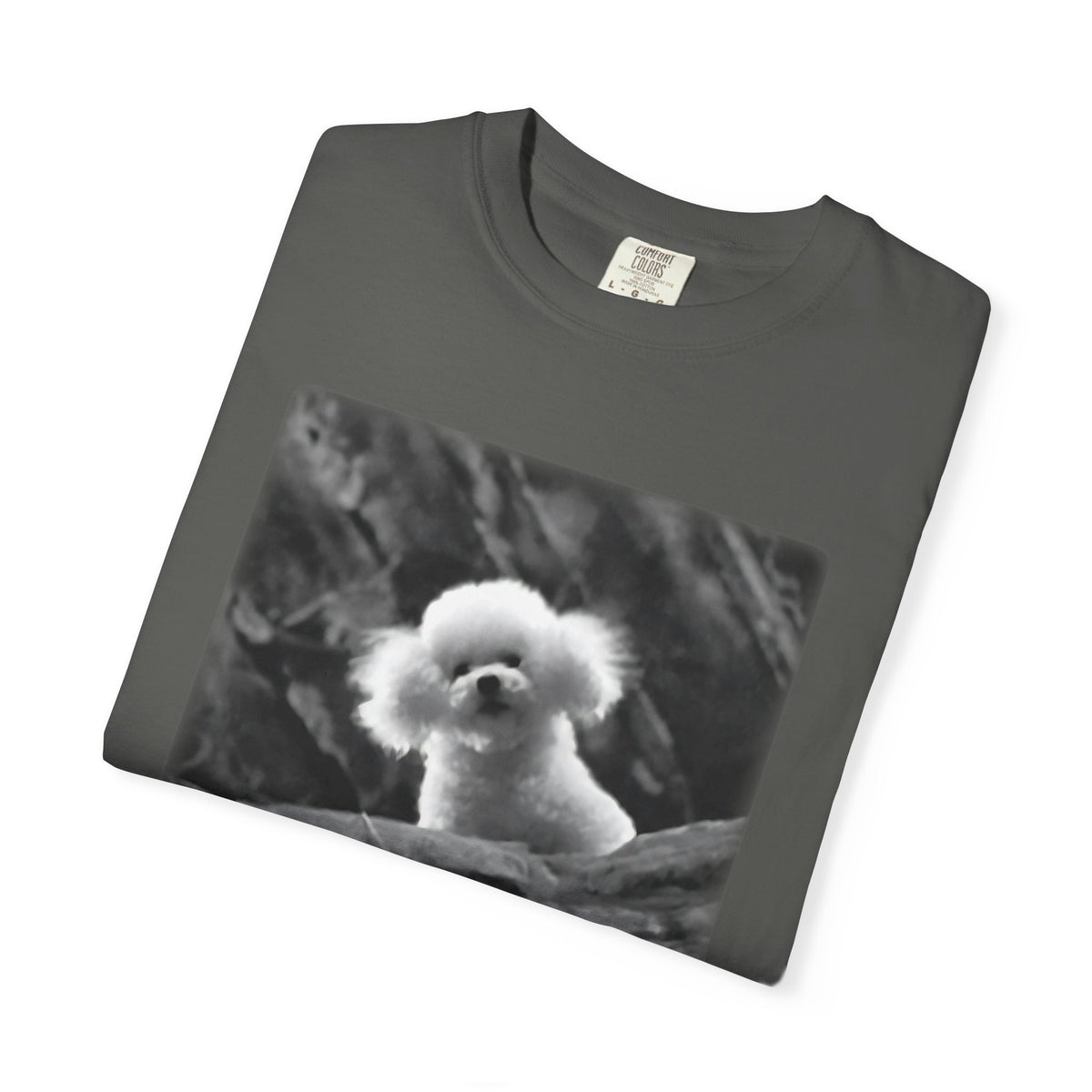 It Puts the Lotion in the Basket Vintage Black & White Tee