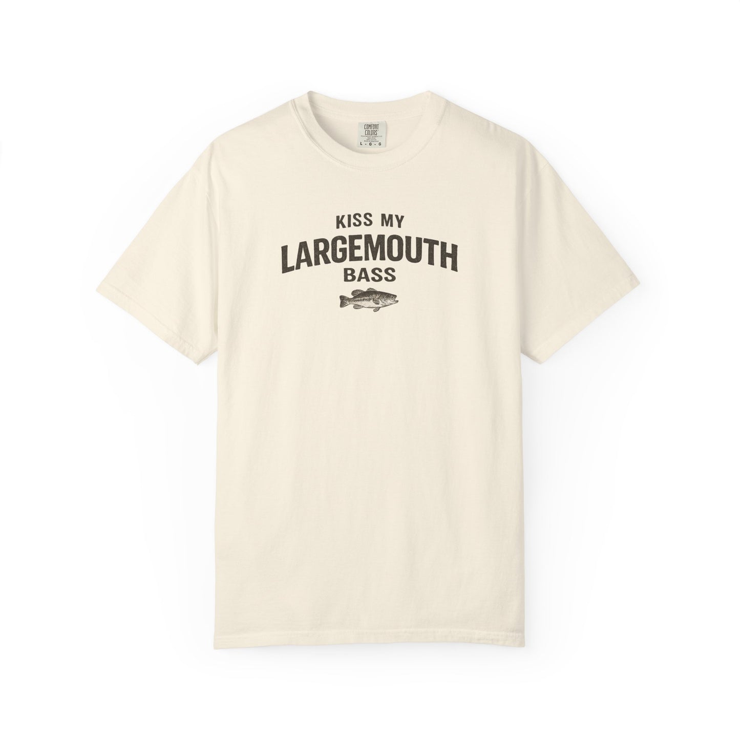 Kiss My Largemouth Bass T-Shirt — Funny Fishing Tee