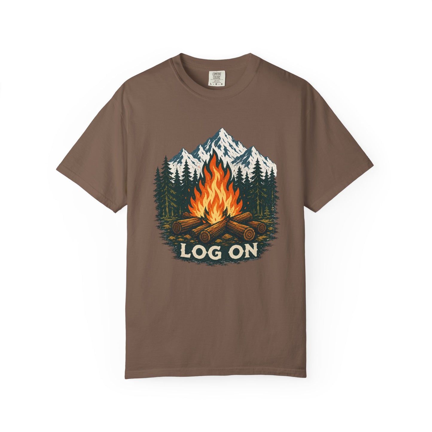 Campfire 'LOG ON' T-Shirt