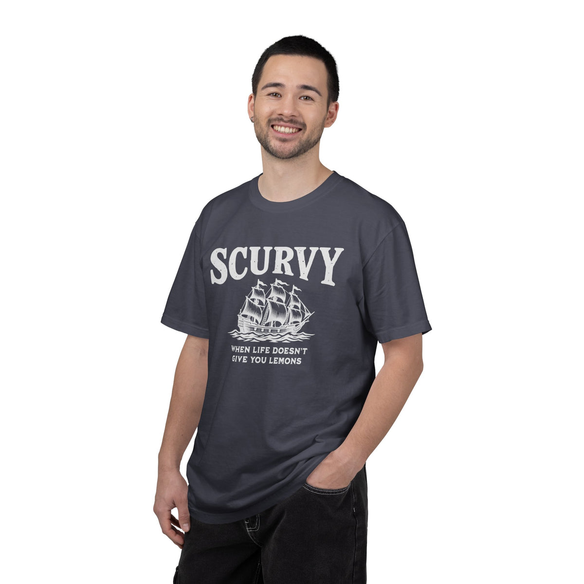Scurvy 'When Life Doesn't Give You Lemons' Vintage Nautical Tee