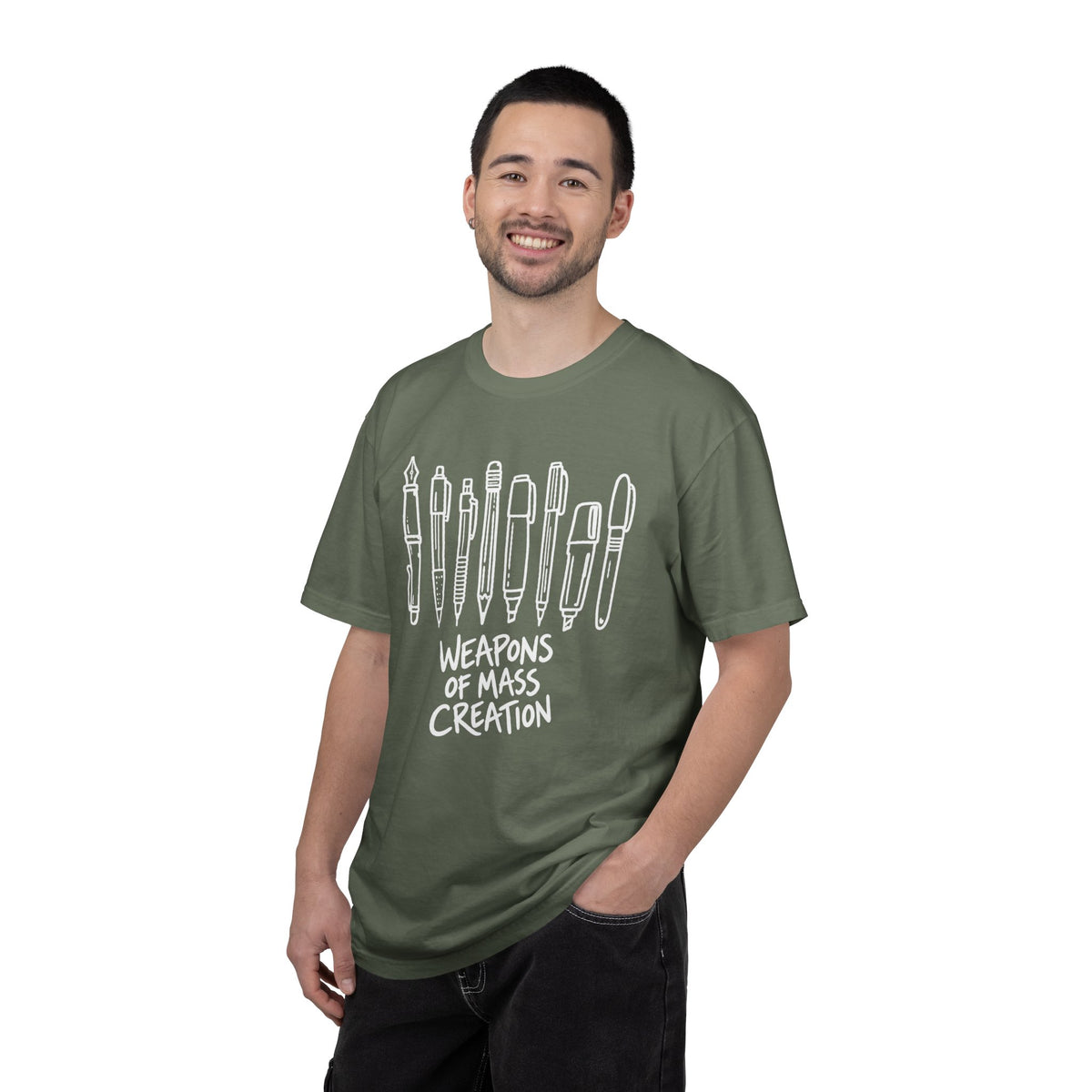 Weapons of Mass Creation Writer's Tools Graphic Tee