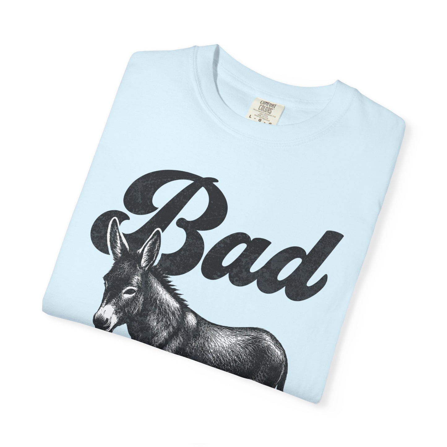 Funny Badass Donkey T-Shirt— Distressed Retro Vintage Graphic Tee