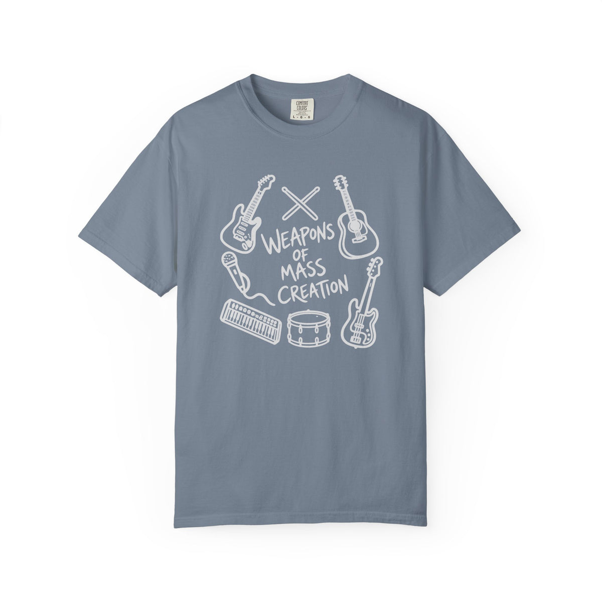 Weapons of Mass Creation T-Shirt Music Design
