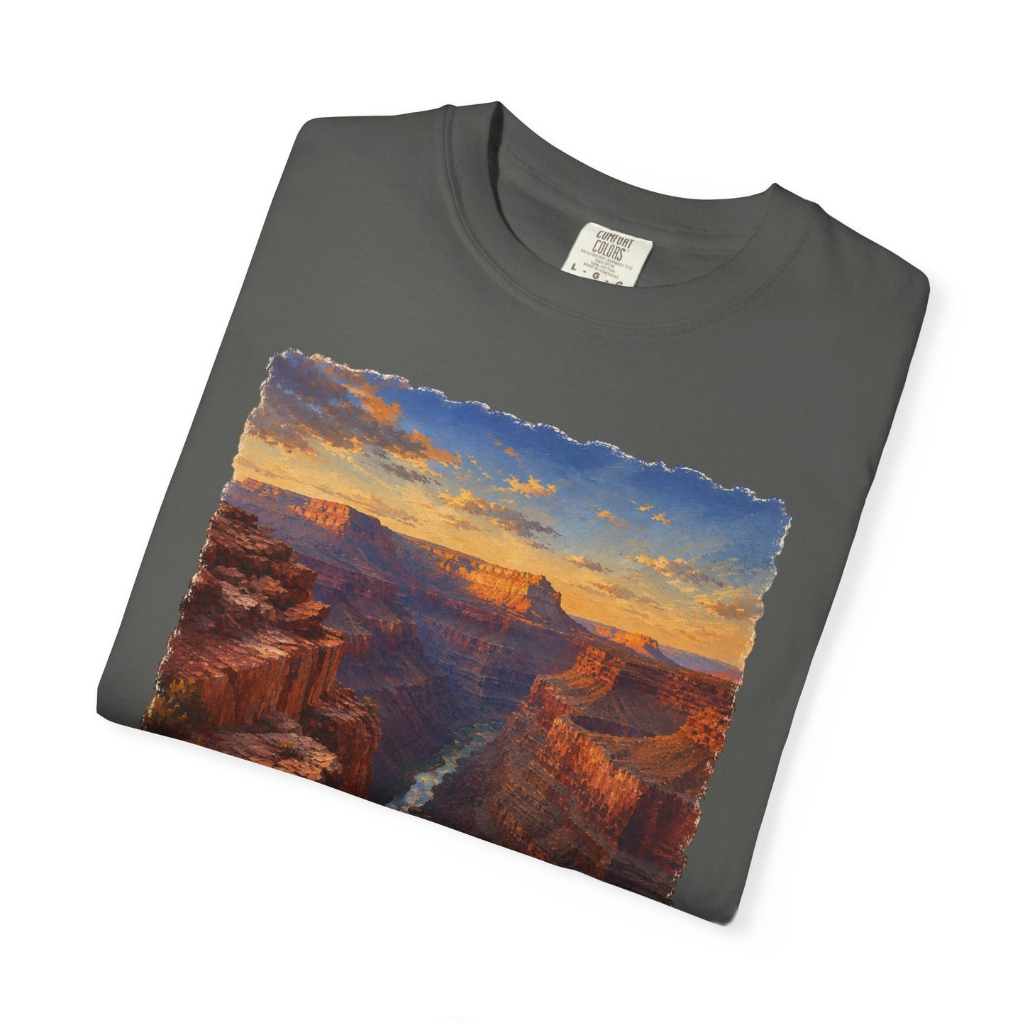 Grand Canyon National Park T-Shirt — Vintage Sunset Canyon Graphic Toroweap Overlook Tee
