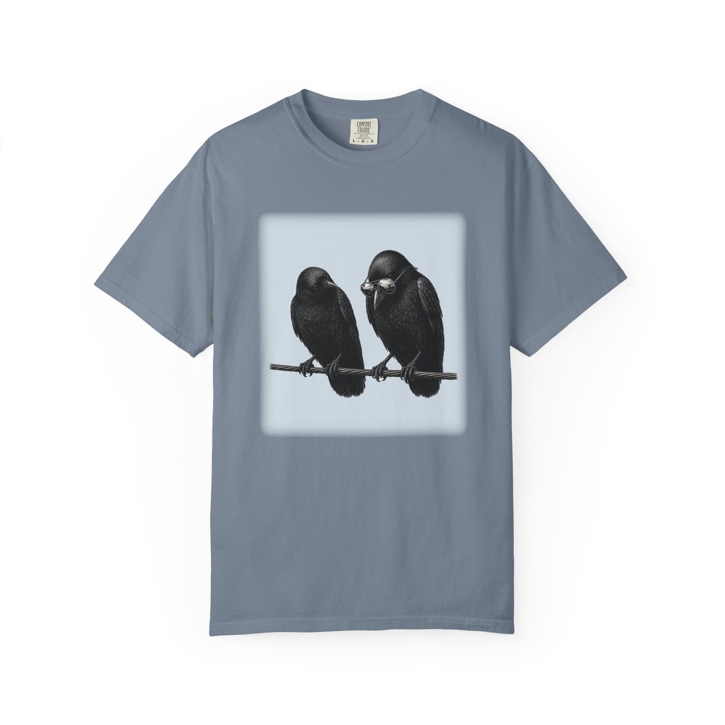 Collect Shiny Things Funny Crow T-Shirt, Raven & Crow Lover Gift Birdwatcher Graphic Tee