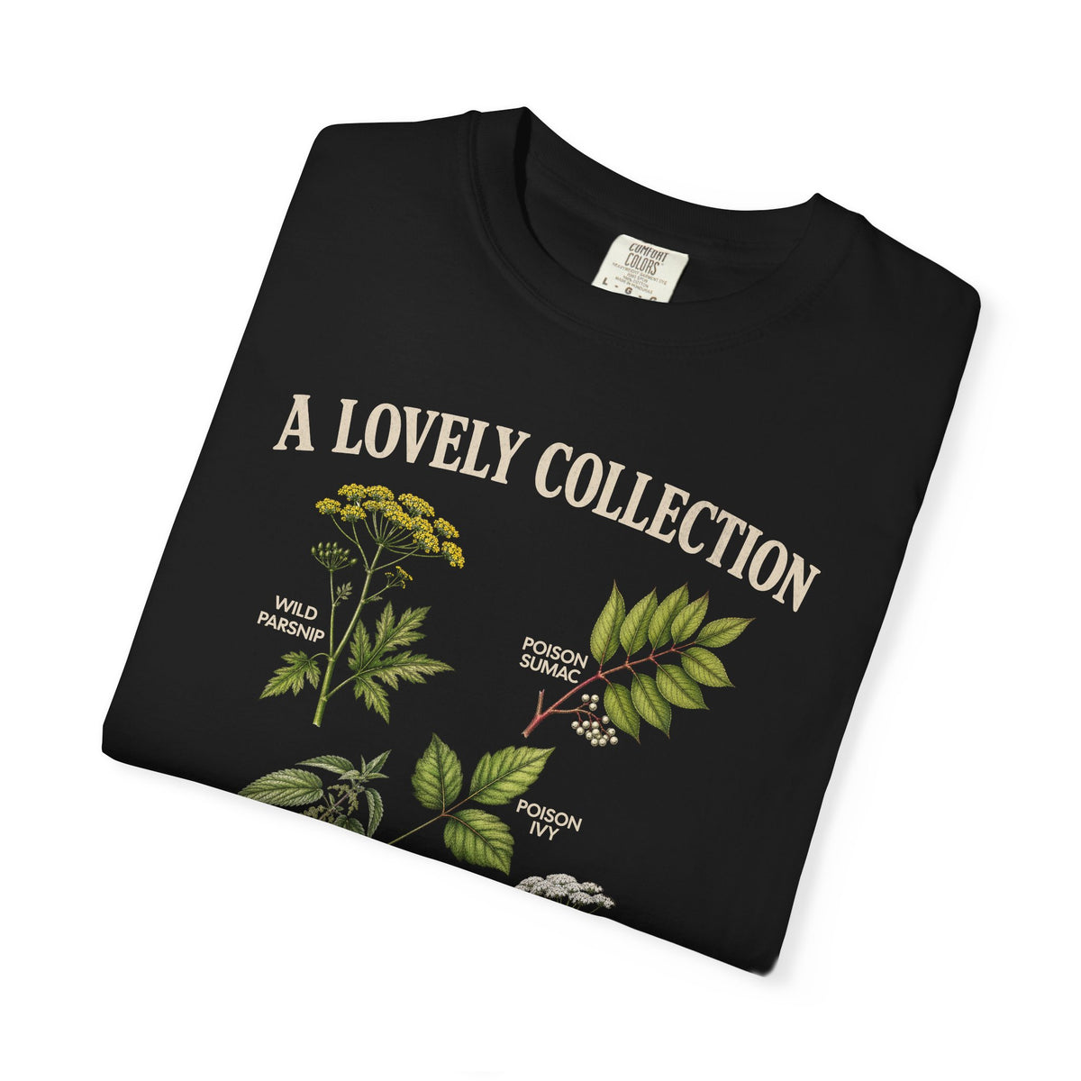"A Lovely Collection of Bad Decisions" Hiking Camping Poisonous Plant Botanical T-Shirt