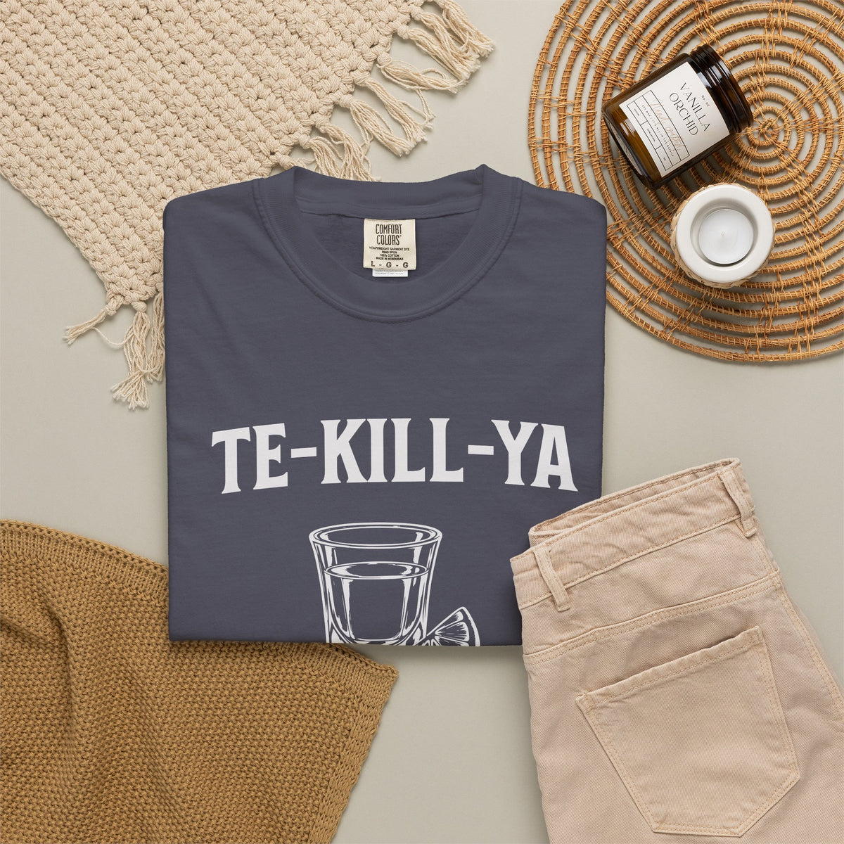 TE-KILL-YA Shirt - FunnyTequila Graphic Tee