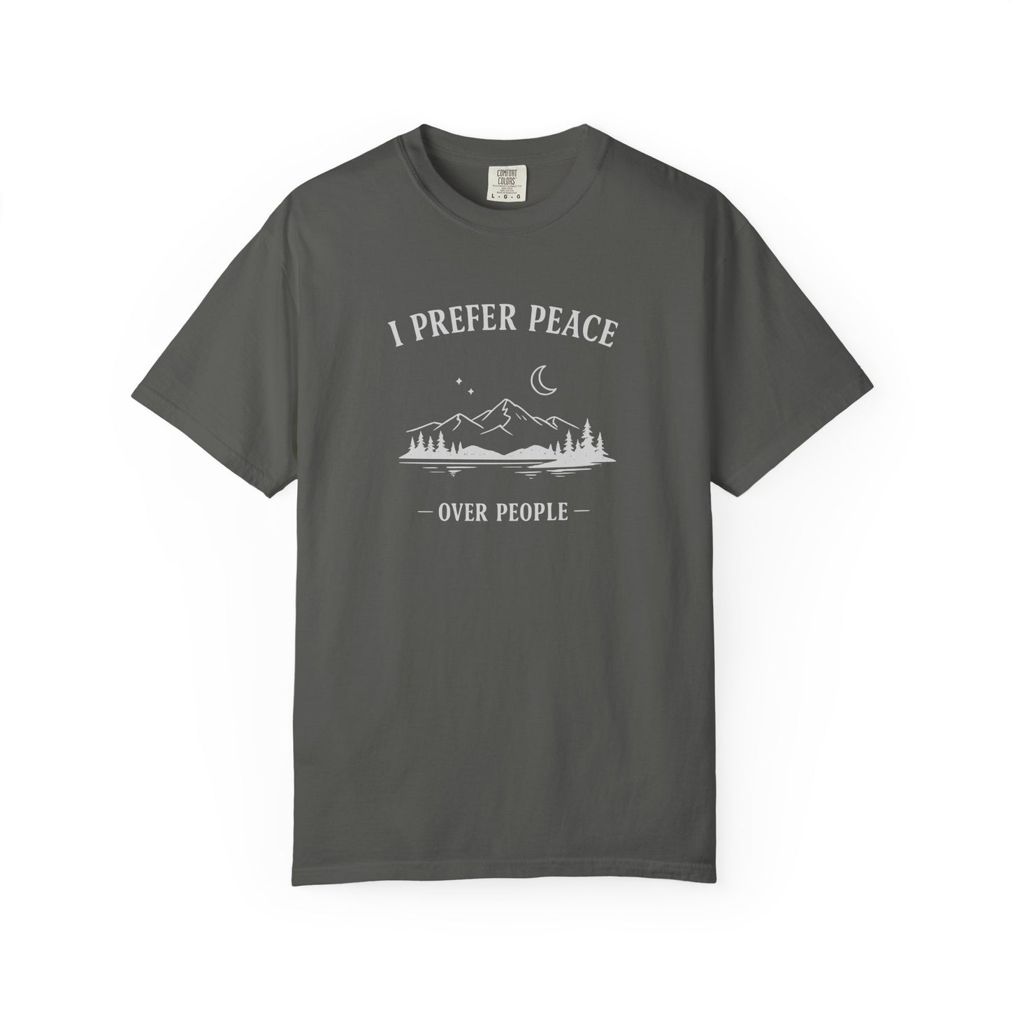I Prefer Peace Over People Mountain Tee