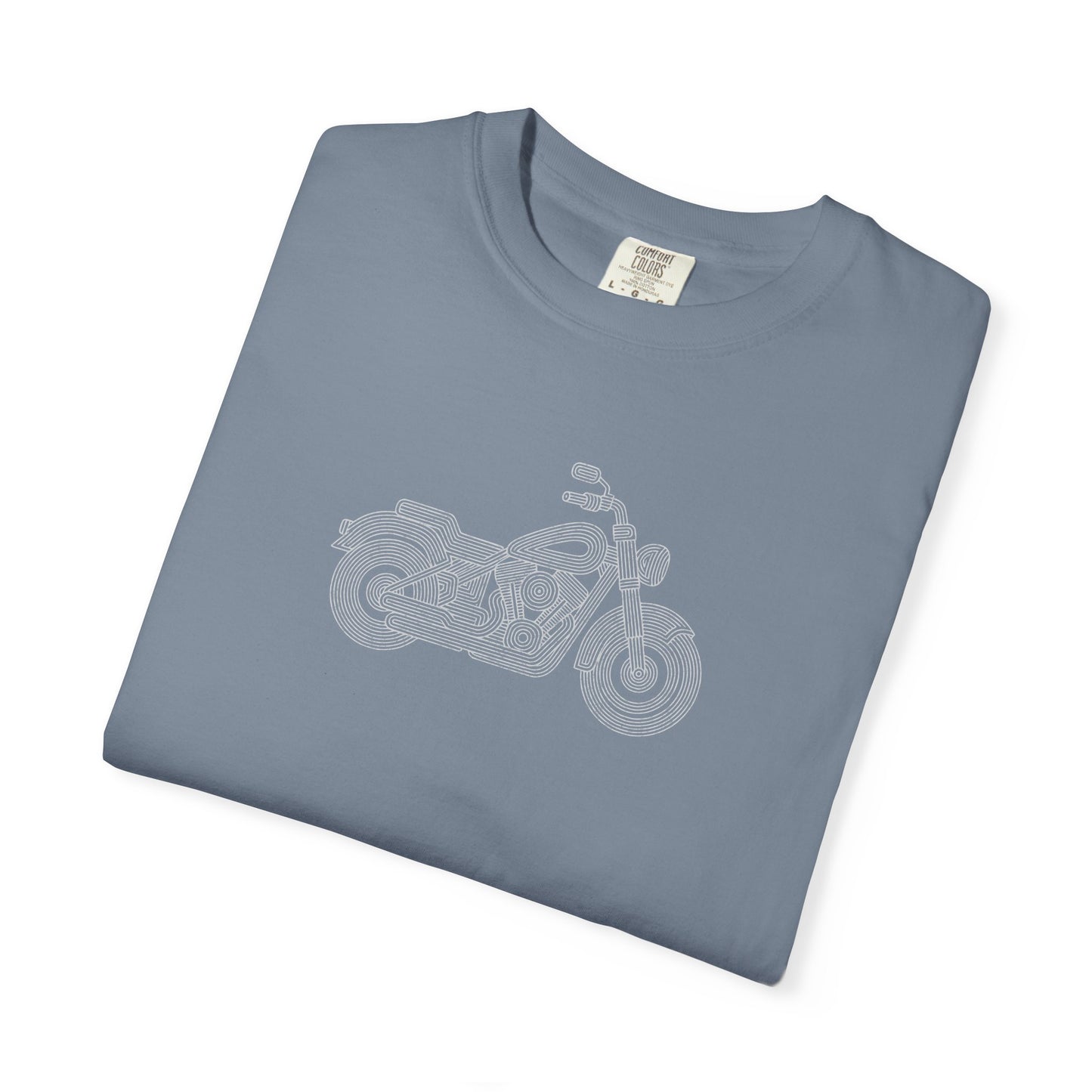 Motorcycle Graphic T-ShMinimalist Motorcycle Line Art T-Shirt | Vintage Cruiser Graphic Tee | Rider Gift | Comfort Colorsirt — Vintage Cruiser Tee