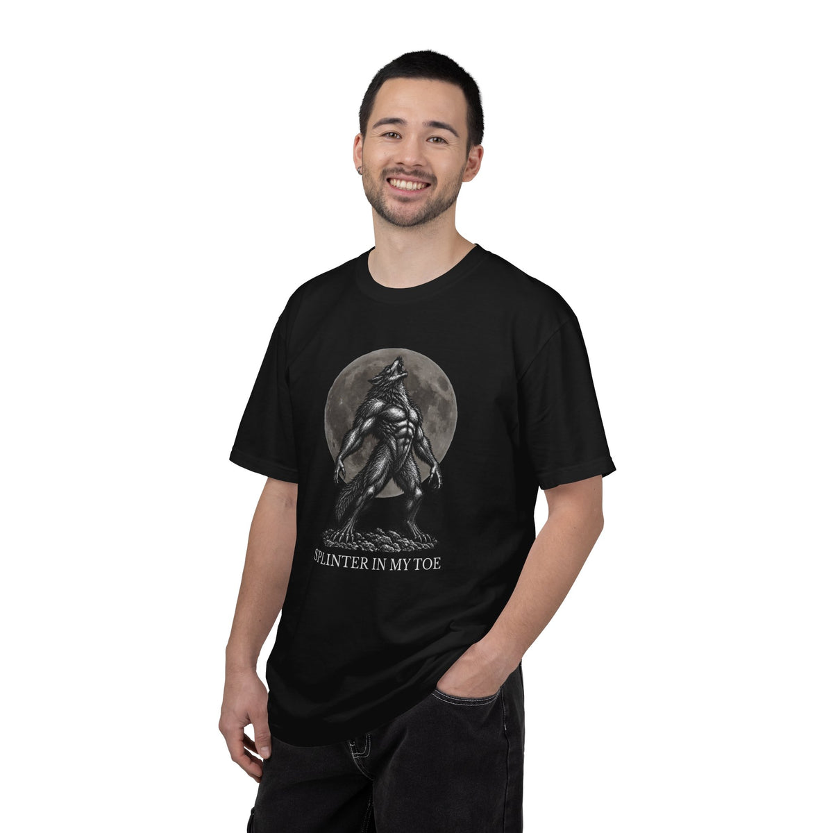 Splinter In My Toe Funny Werewolf Moon T-Shirt