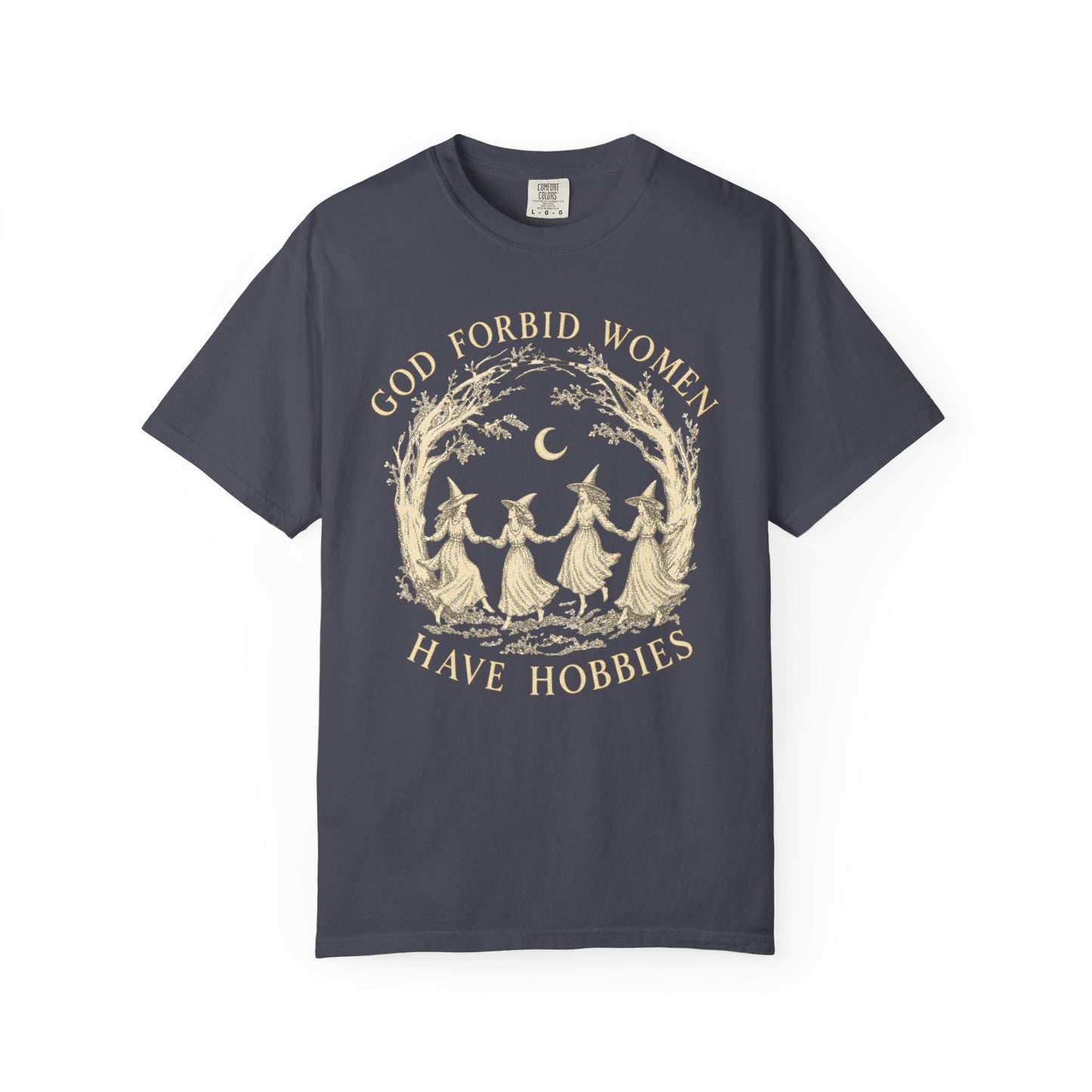 God Forbid Women Have Hobbies, Vintage Witch Graphic