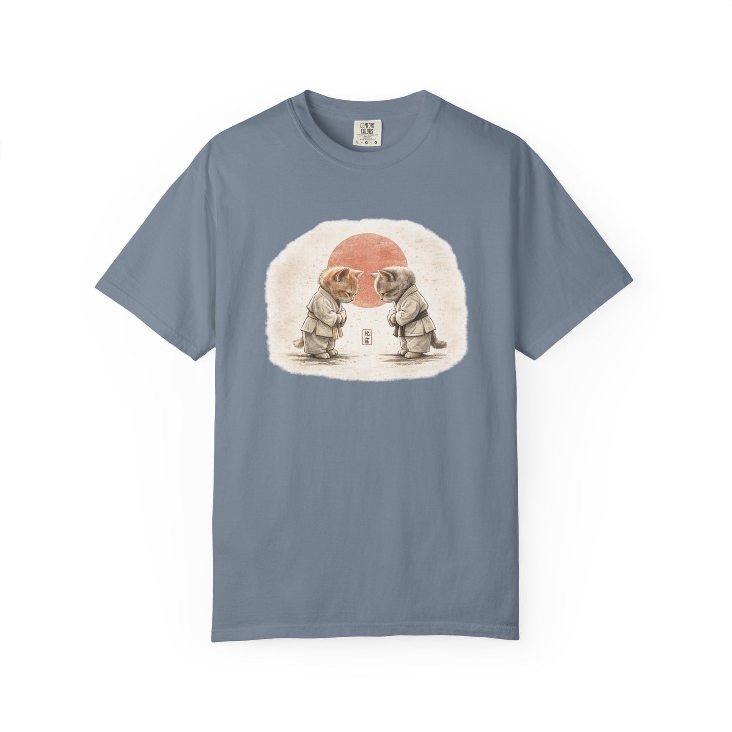 Vintage Dojo Kittens T-Shirt — Bowing Kittens Martial Arts Tee