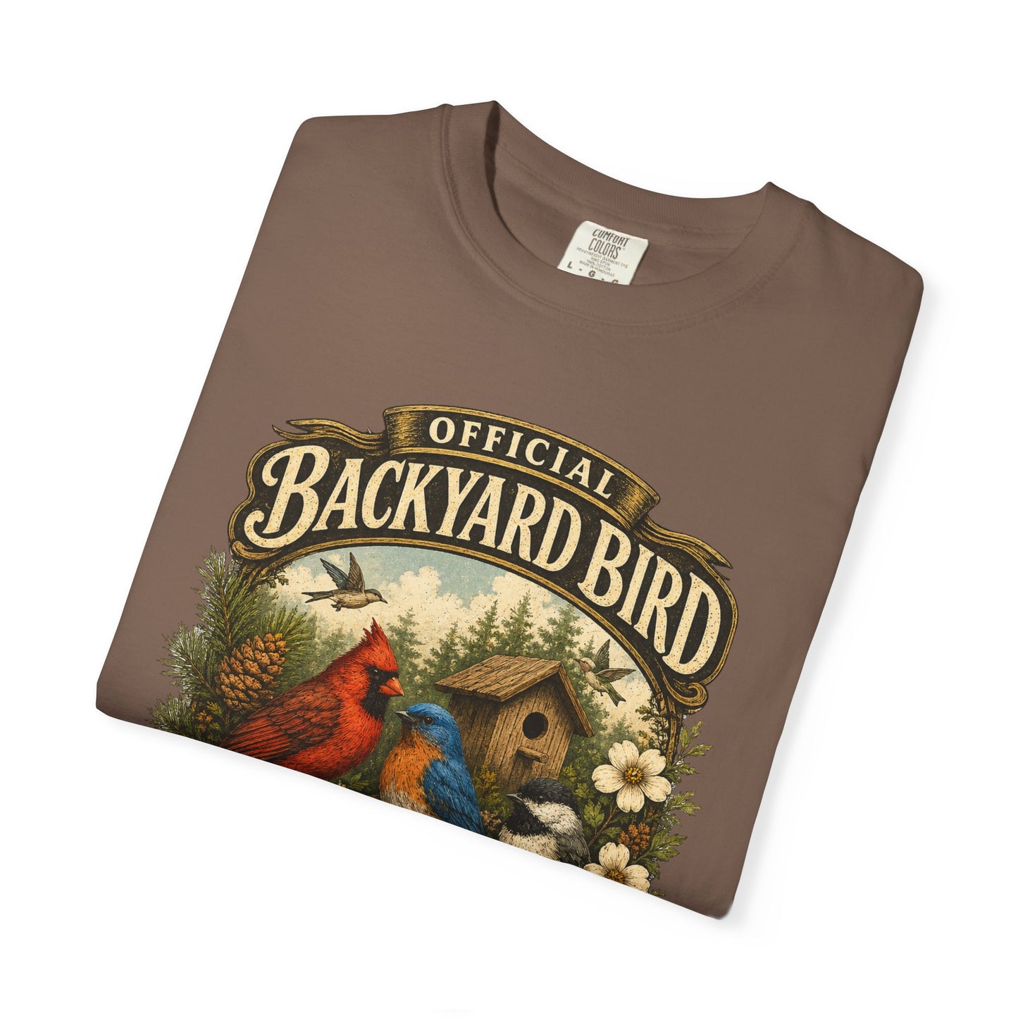 Backyard Bird Society T-Shirt — Vintage Birdwatching Graphic Tee