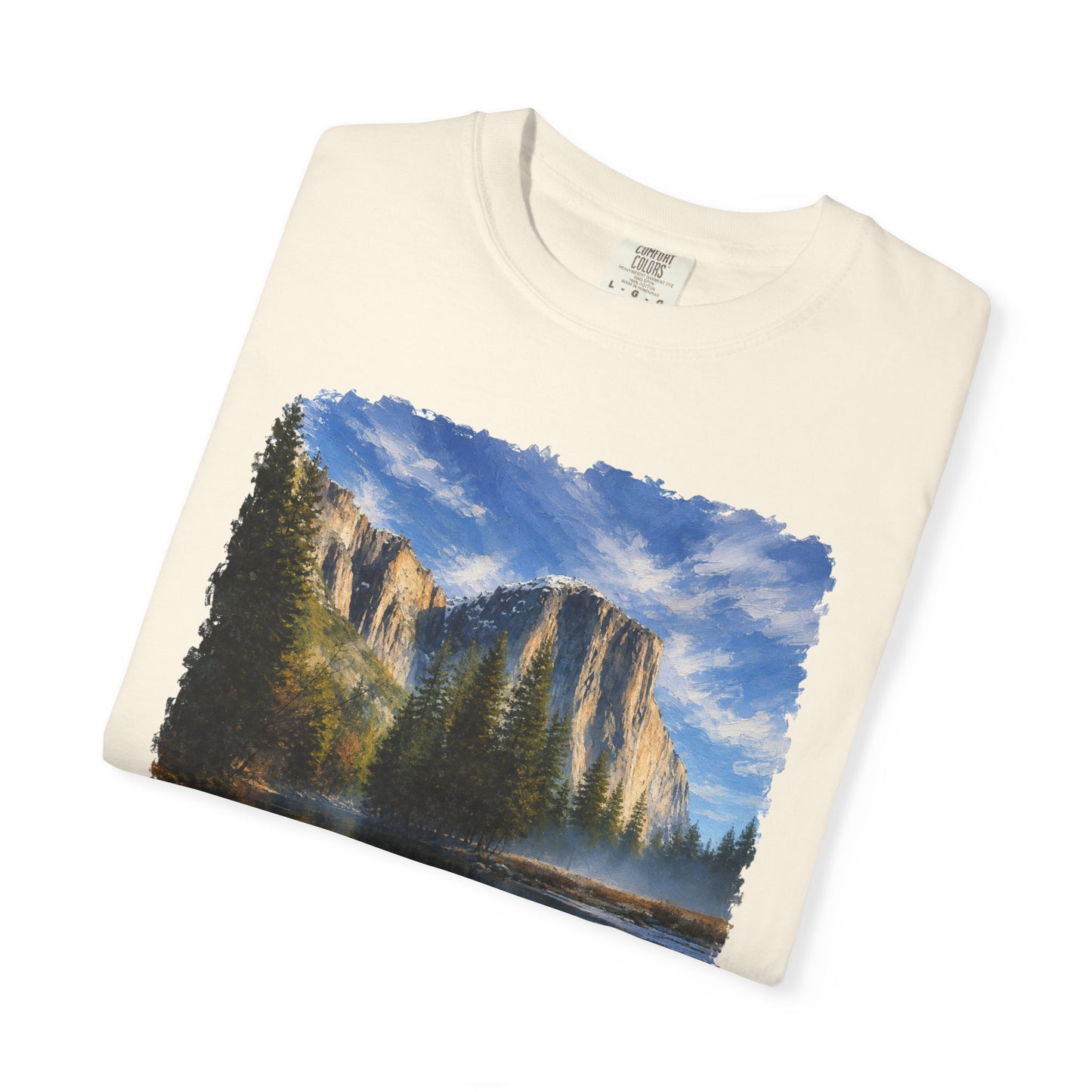 Yosemite National Park Scenic T‑Shirt, Scenic El Capitan Vintage Landscape Tee