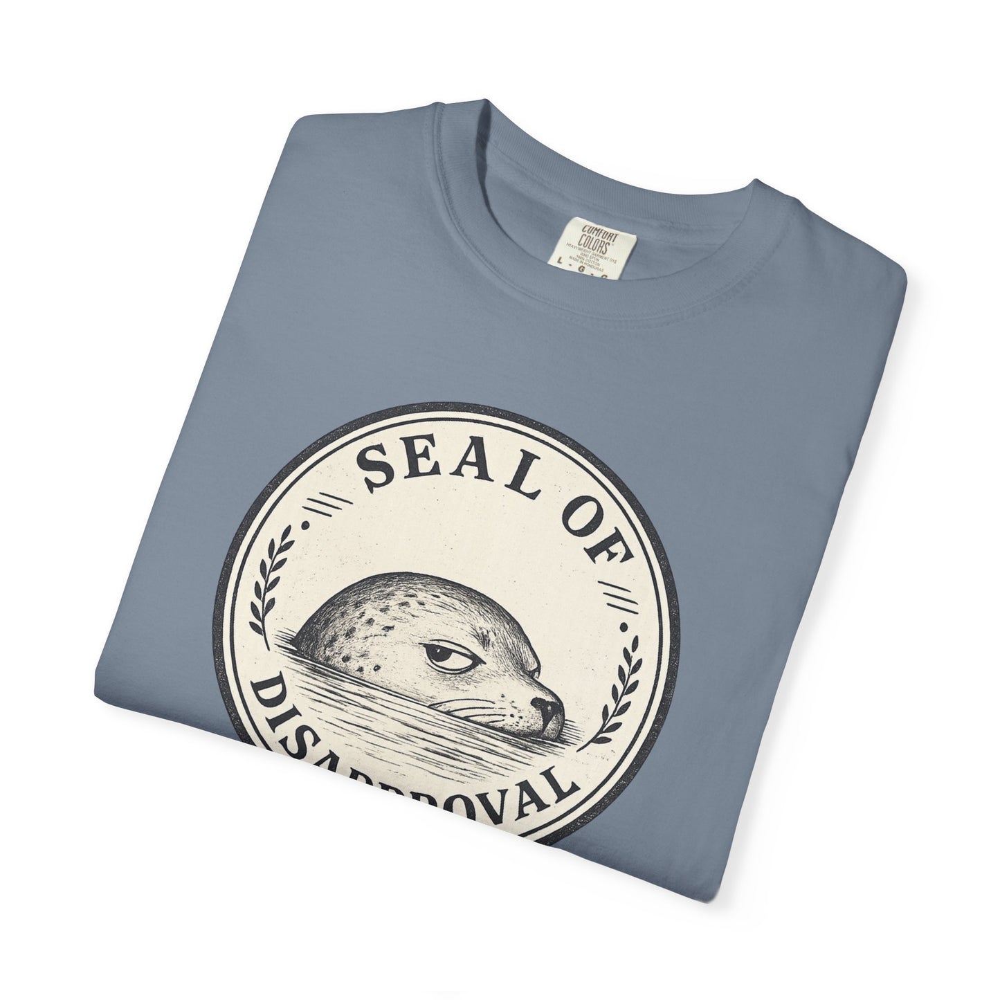 Seal of Disapproval Retro Badge T-Shirt