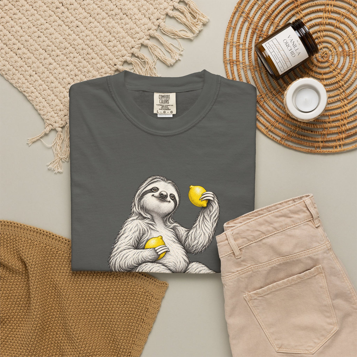 When Life Gives You Lemons Sloth T-Shirt