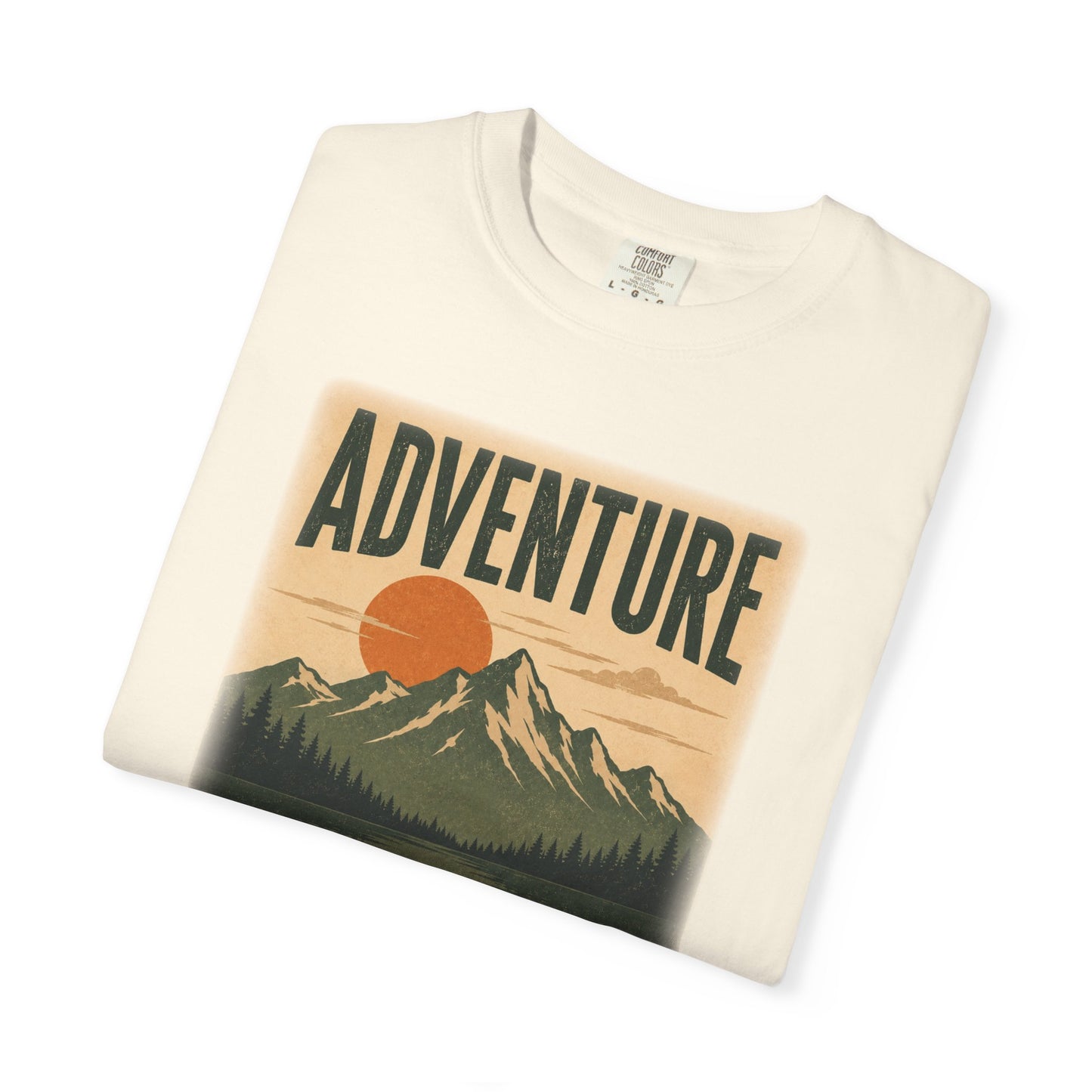 Adventure Is Out There (But So Are Bears and Poison Ivy) T-Shirt, Funny Hiking Graphic Tee