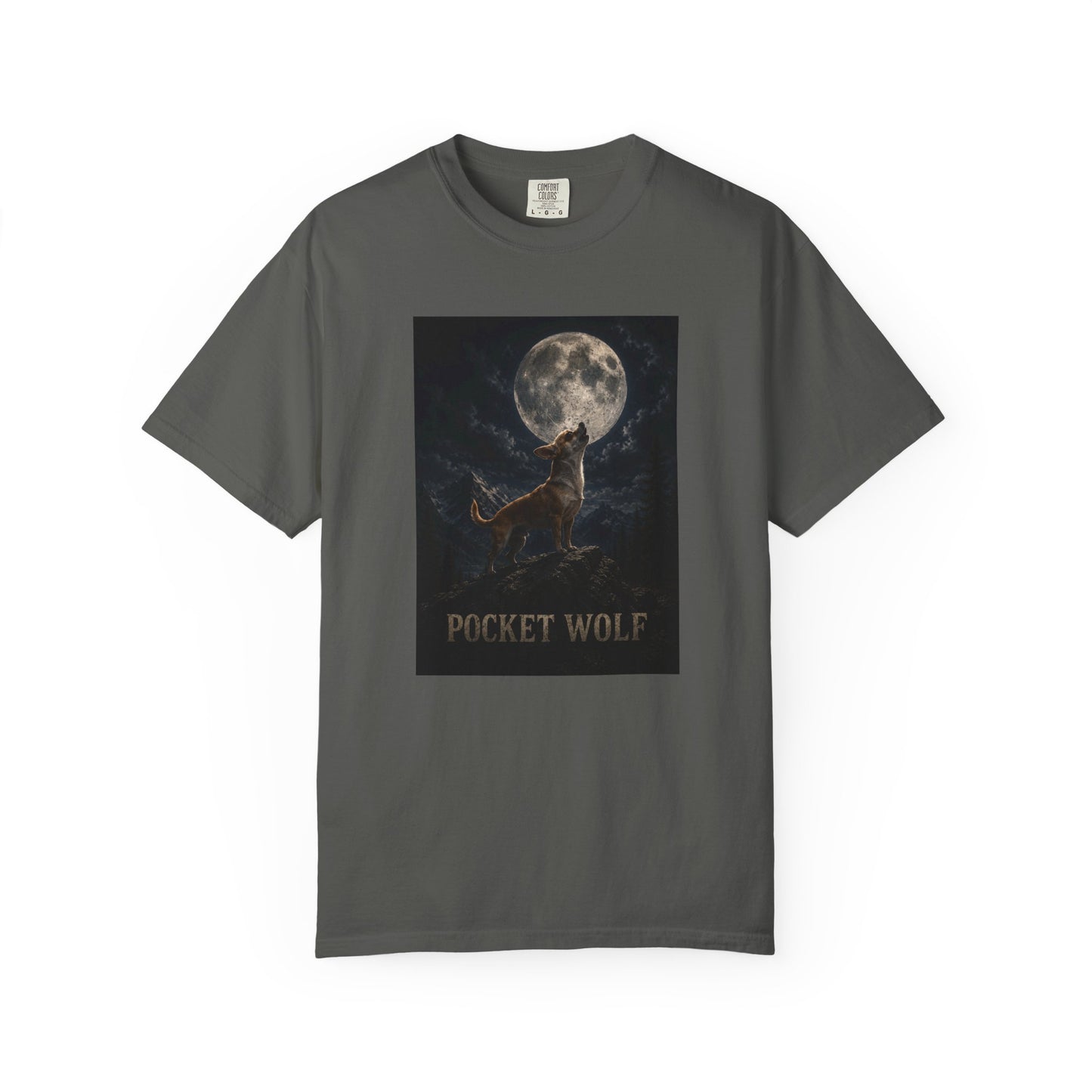 Pocket Wolf Chihuahua Howling T-Shirt
