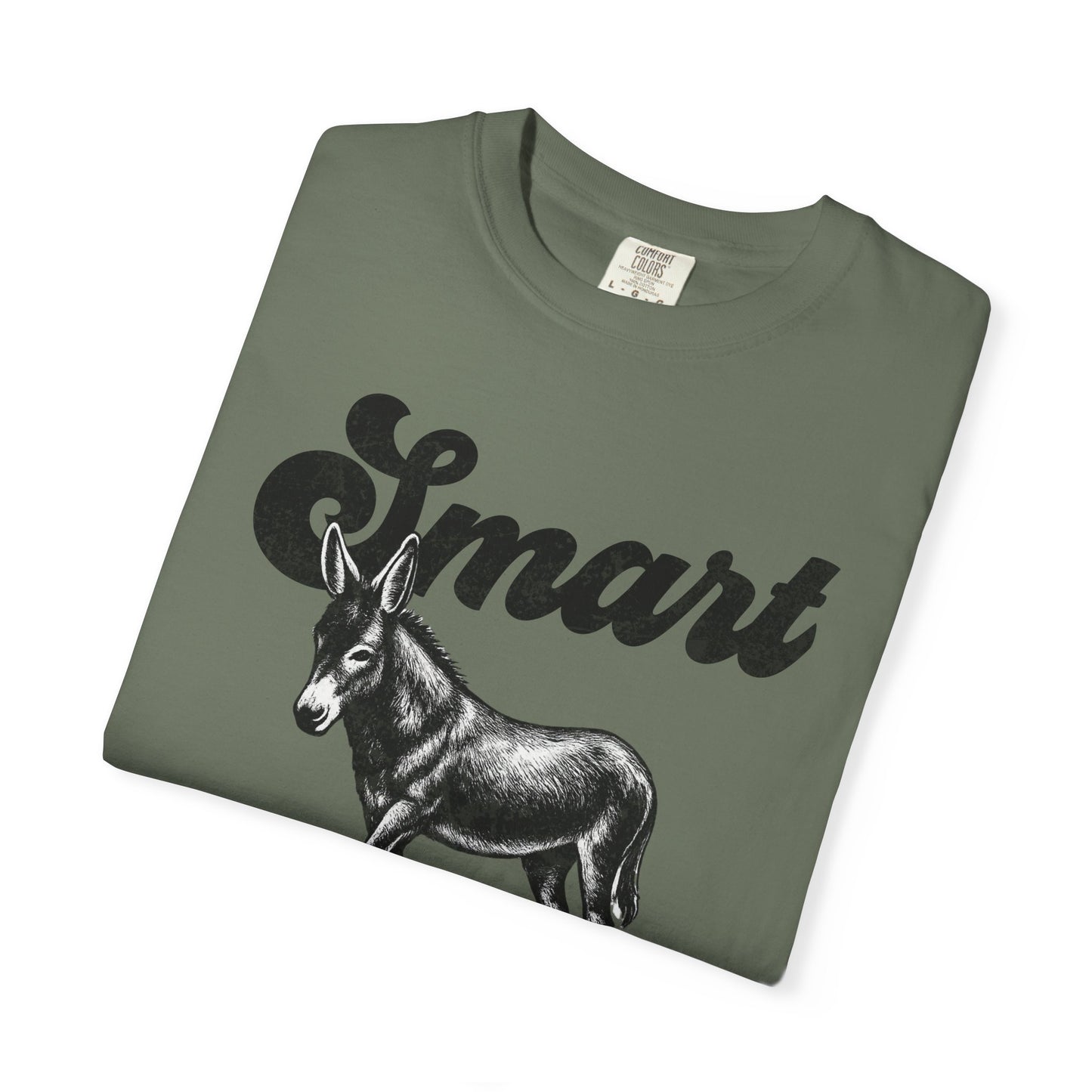 Smart Ass Donkey Funny Vintage Retro Graphic T-Shirt