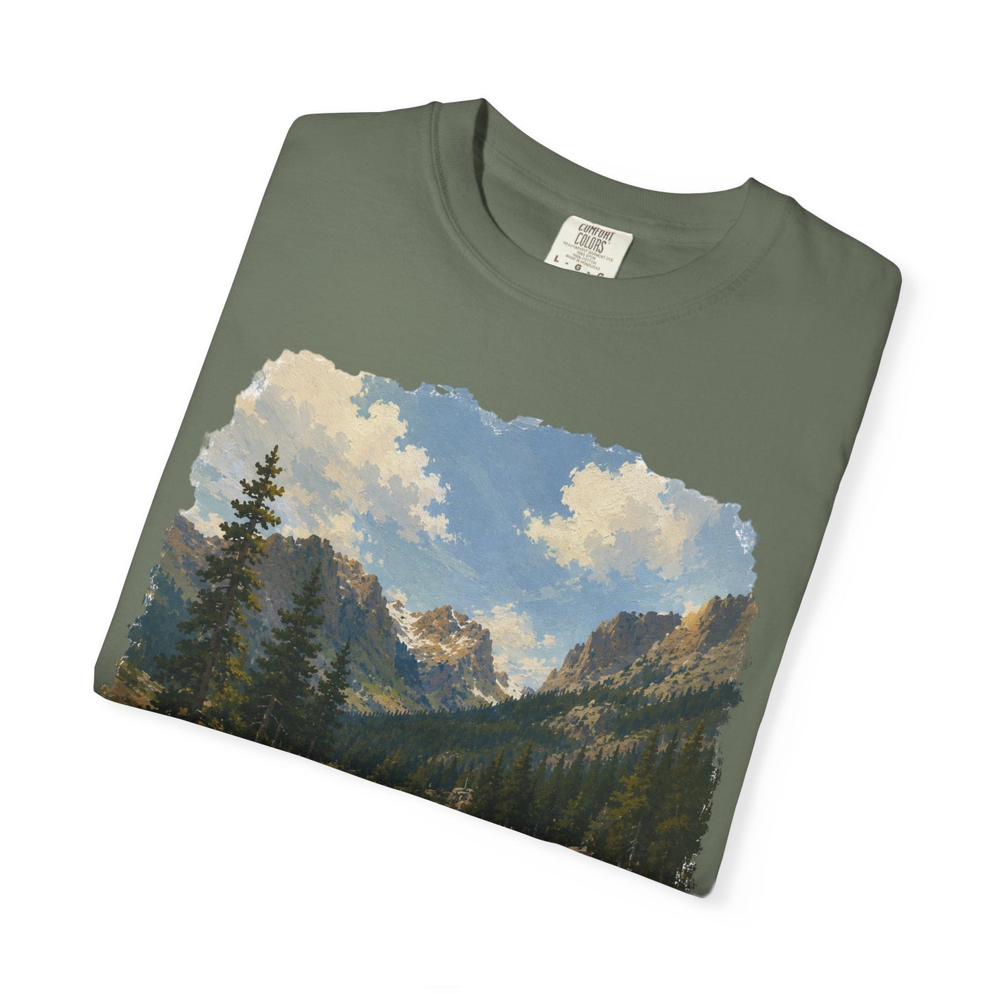 Rocky Mountain National Park T-Shirt — Scenic Lake Vintage Nature Tee
