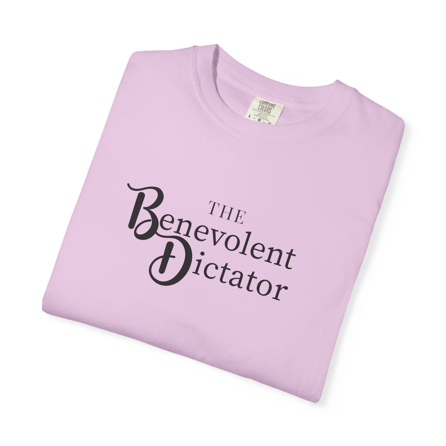 Benevolent Dictator T-Shirt — Retro Script Graphic Tee