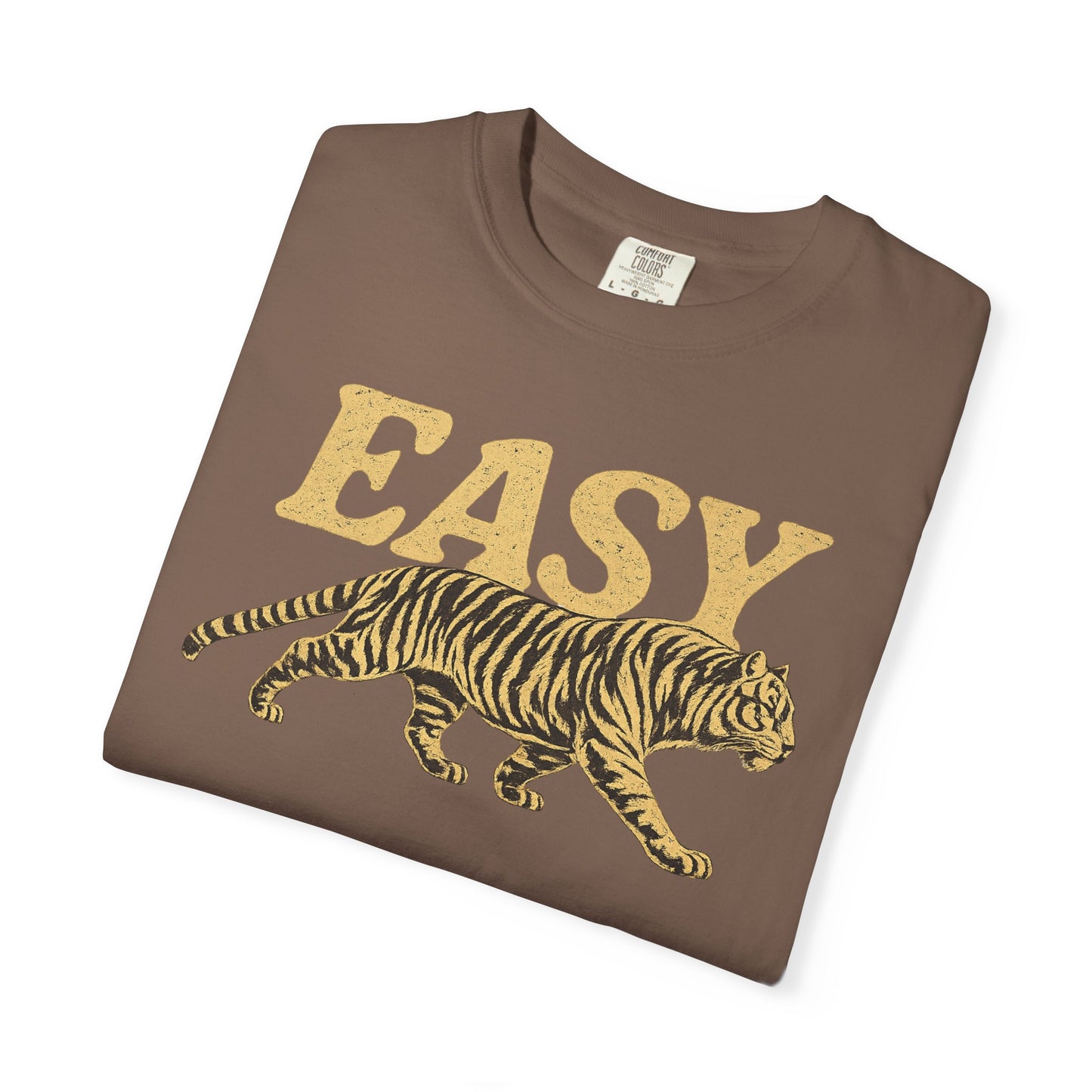 Easy Tiger Funny Retro Vintage Graphic T-Shirt