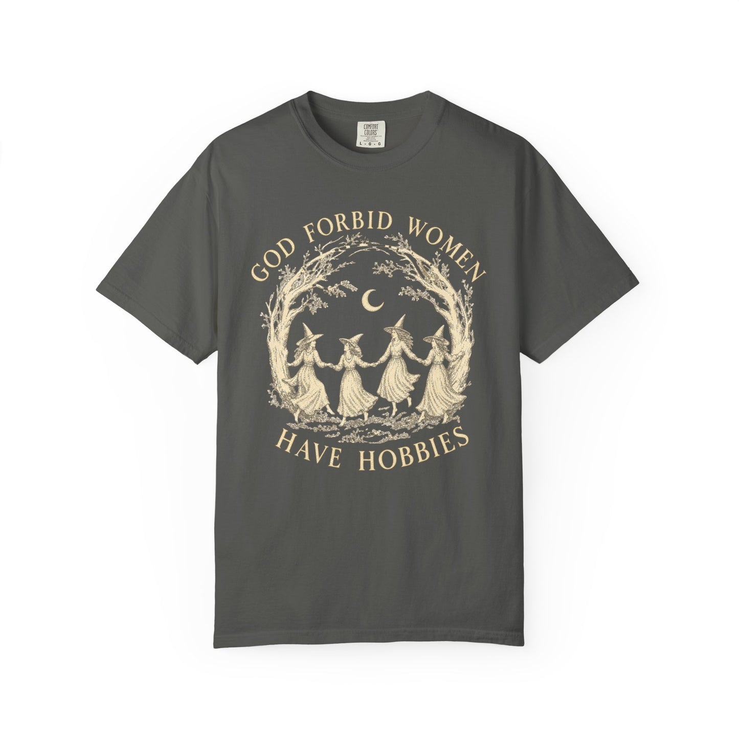 God Forbid Women Have Hobbies, Vintage Witch Graphic