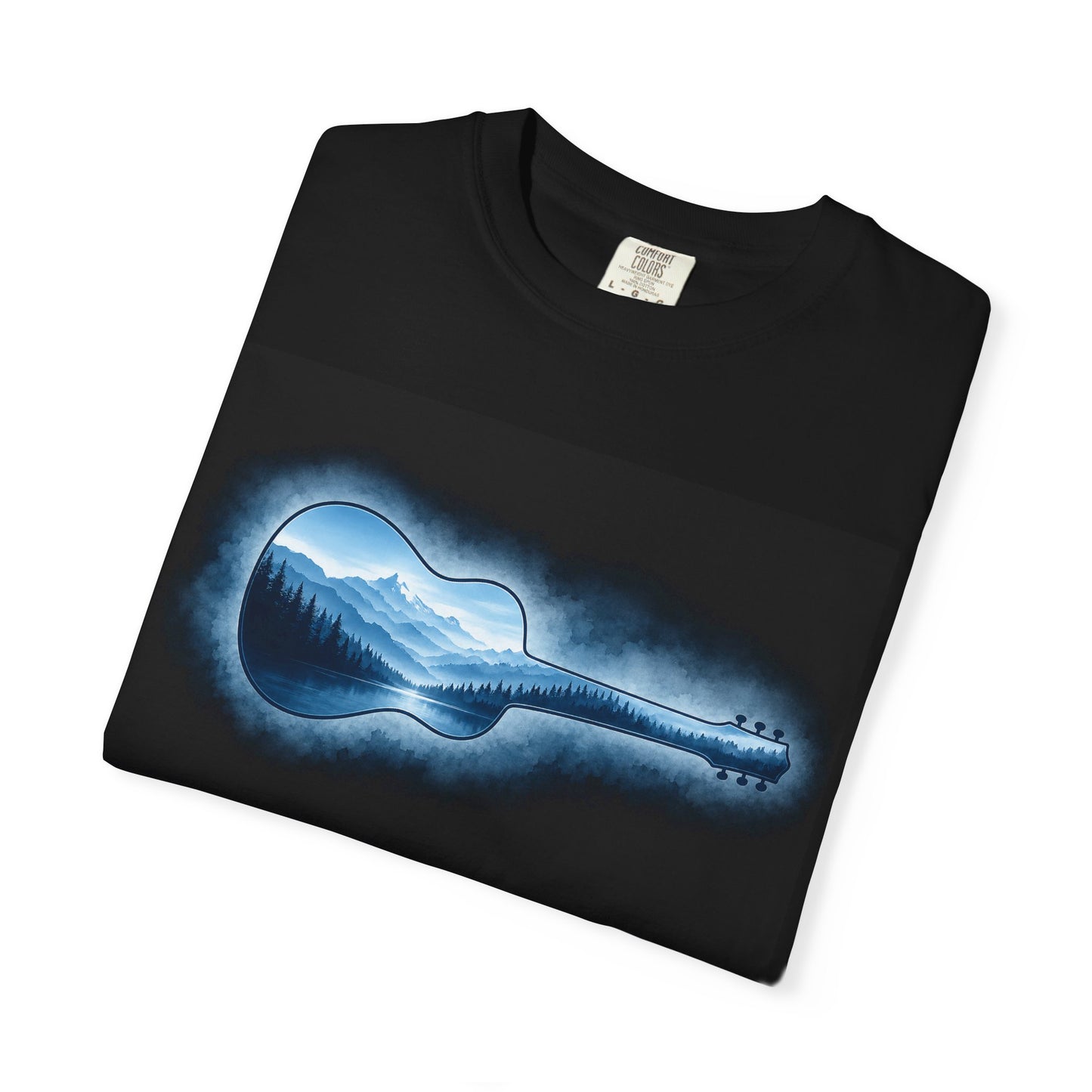 Mountain Lake Acoustic Guitar T-Shirt