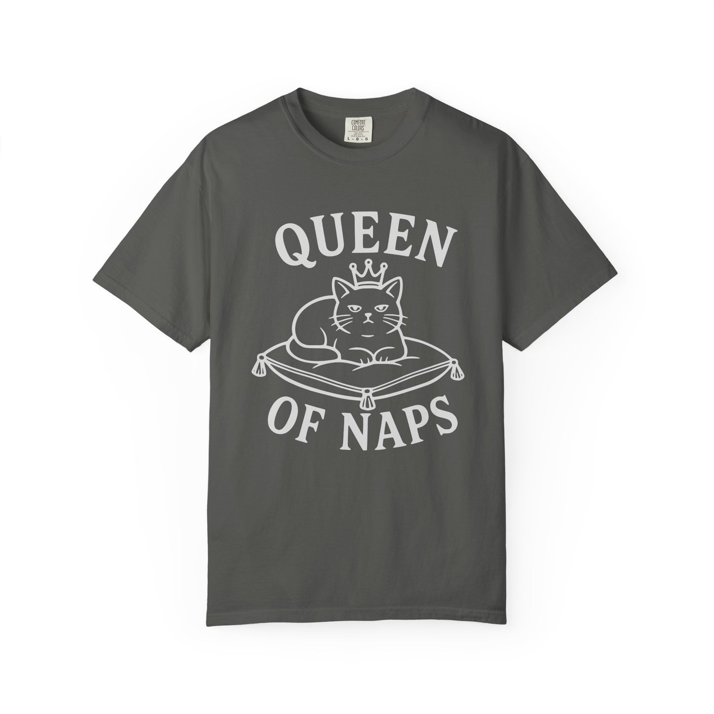 Queen of Naps Cat T-Shirt
