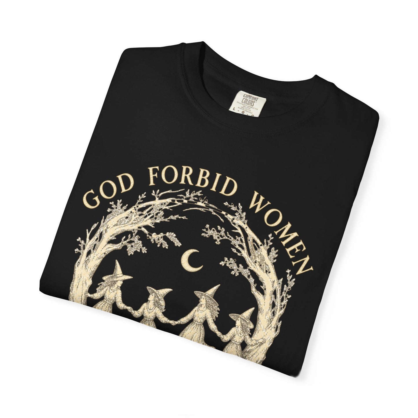 God Forbid Women Have Hobbies, Vintage Witch Graphic