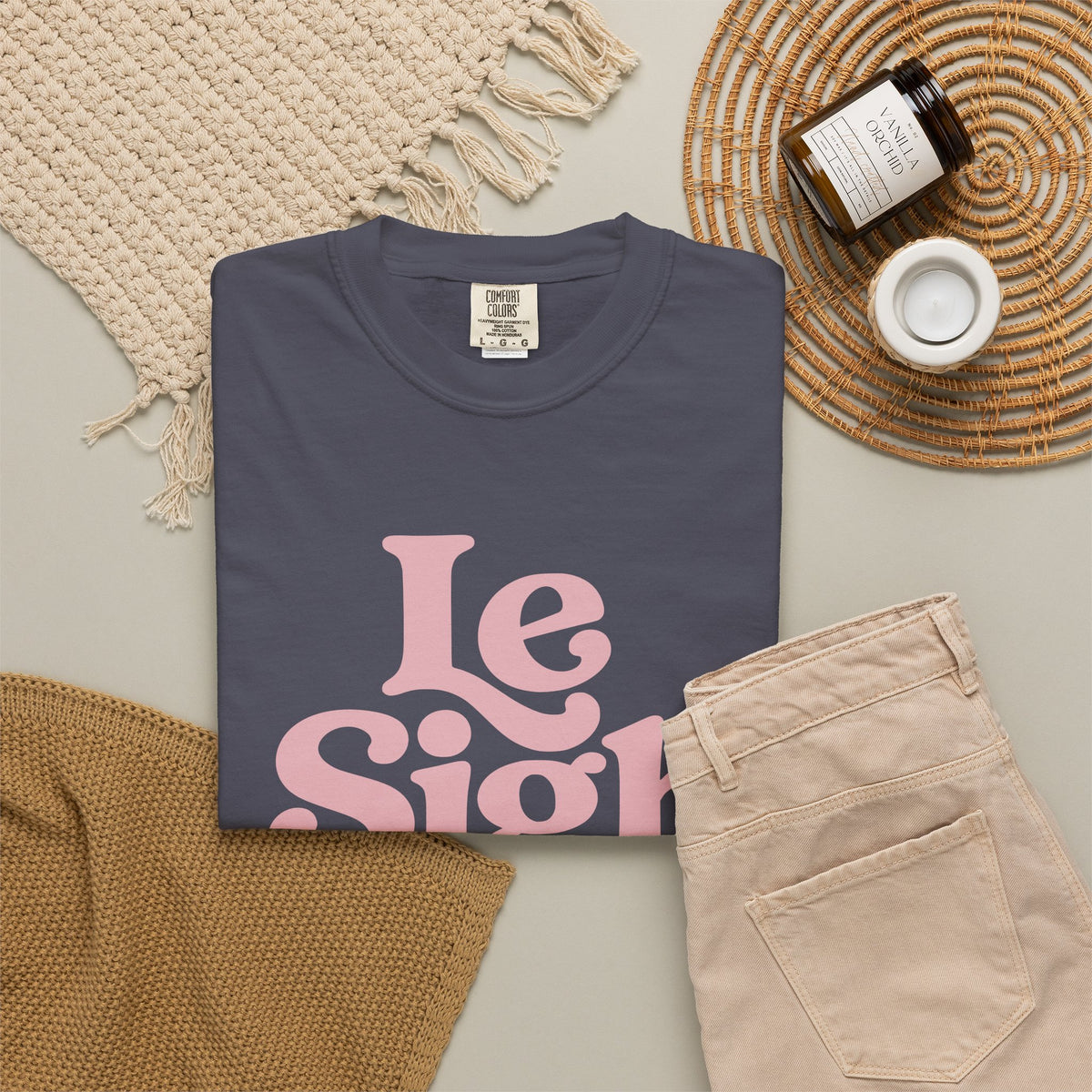Vintage Le Sigh Retro Graphic Tee