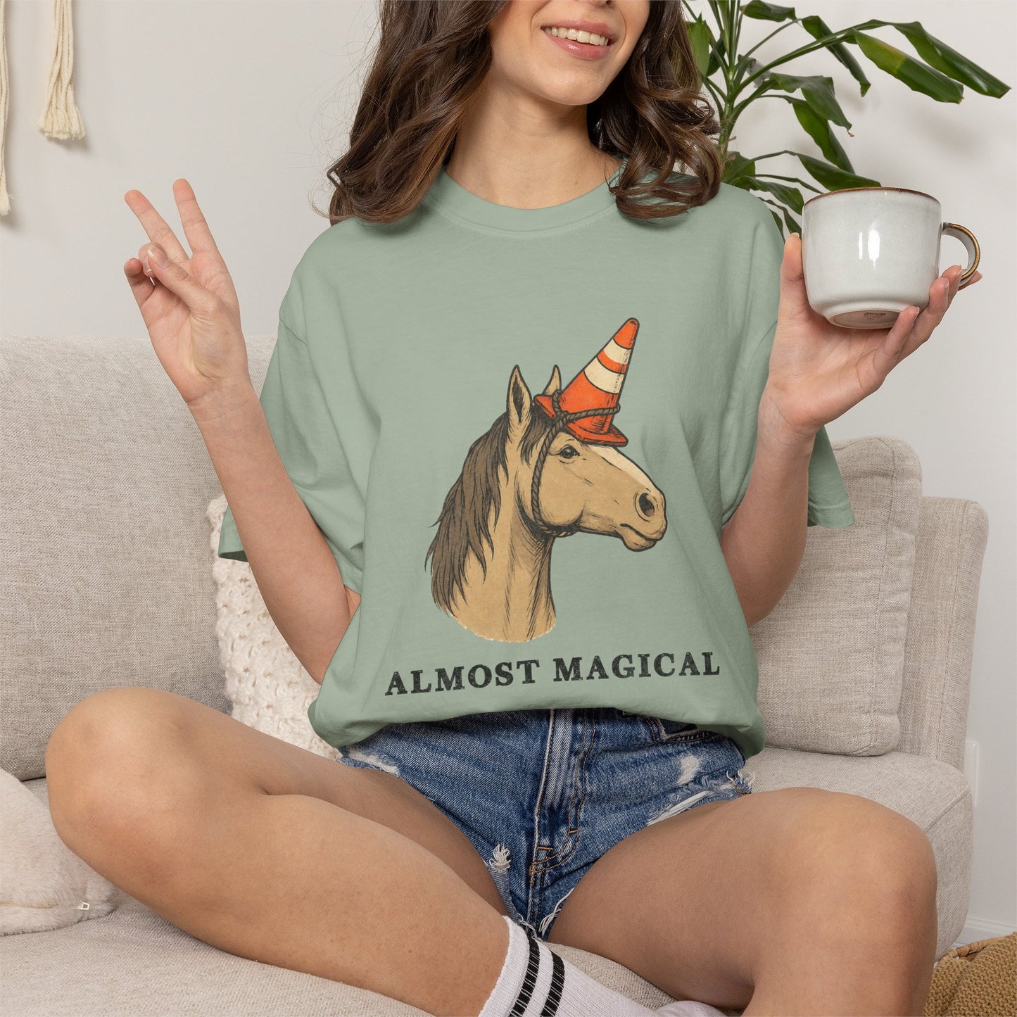 Almost Magical Horse Unicorn T-Shirt