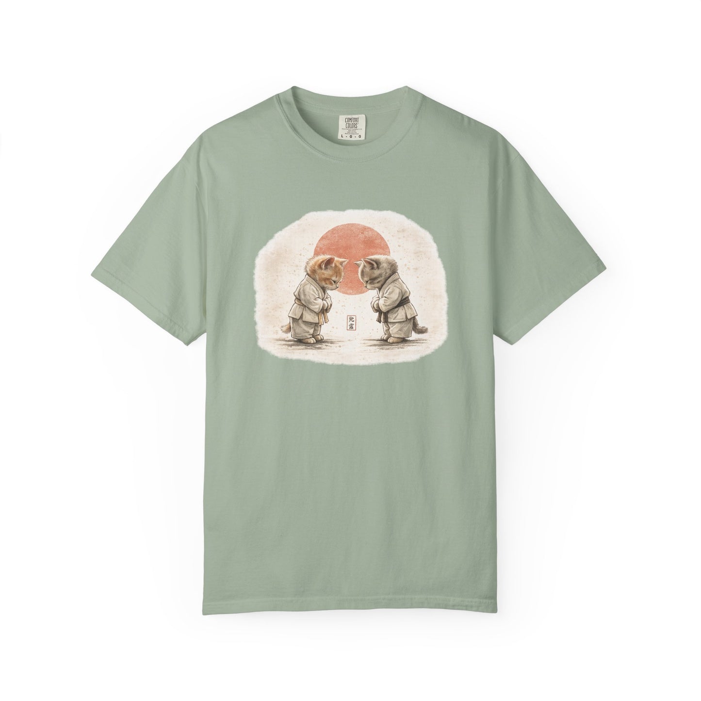 Vintage Dojo Kittens T-Shirt — Bowing Kittens Martial Arts Tee