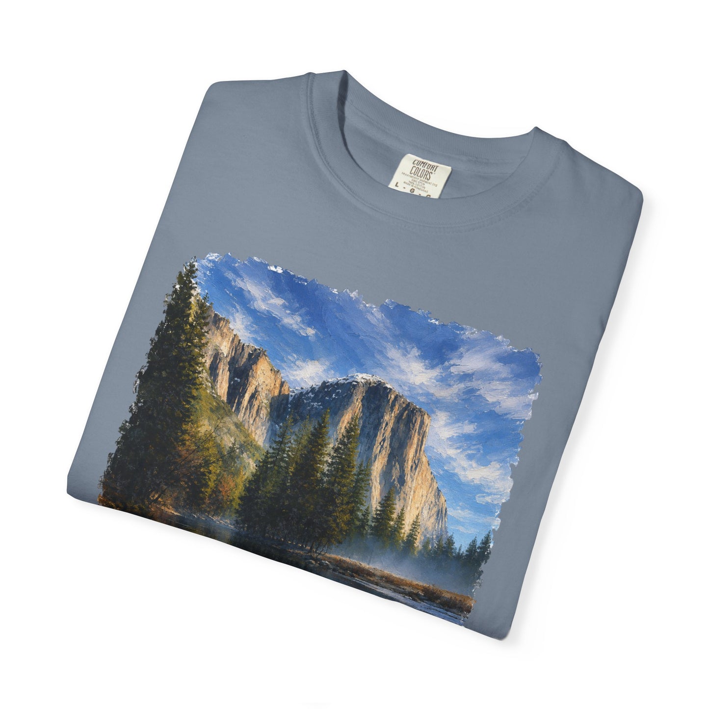 Yosemite National Park Scenic T‑Shirt, Scenic El Capitan Vintage Landscape Tee