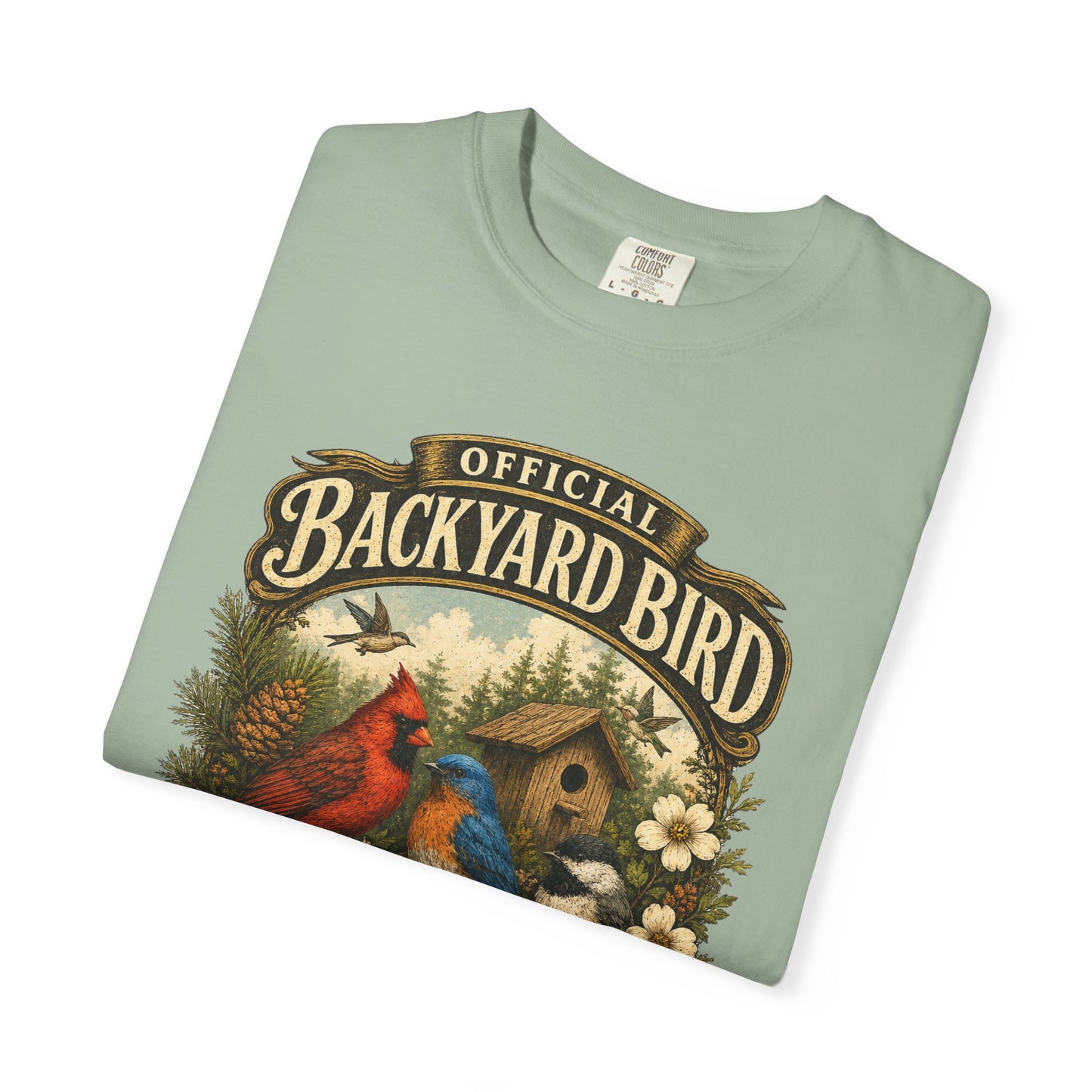 Backyard Bird Society T-Shirt — Vintage Birdwatching Graphic Tee