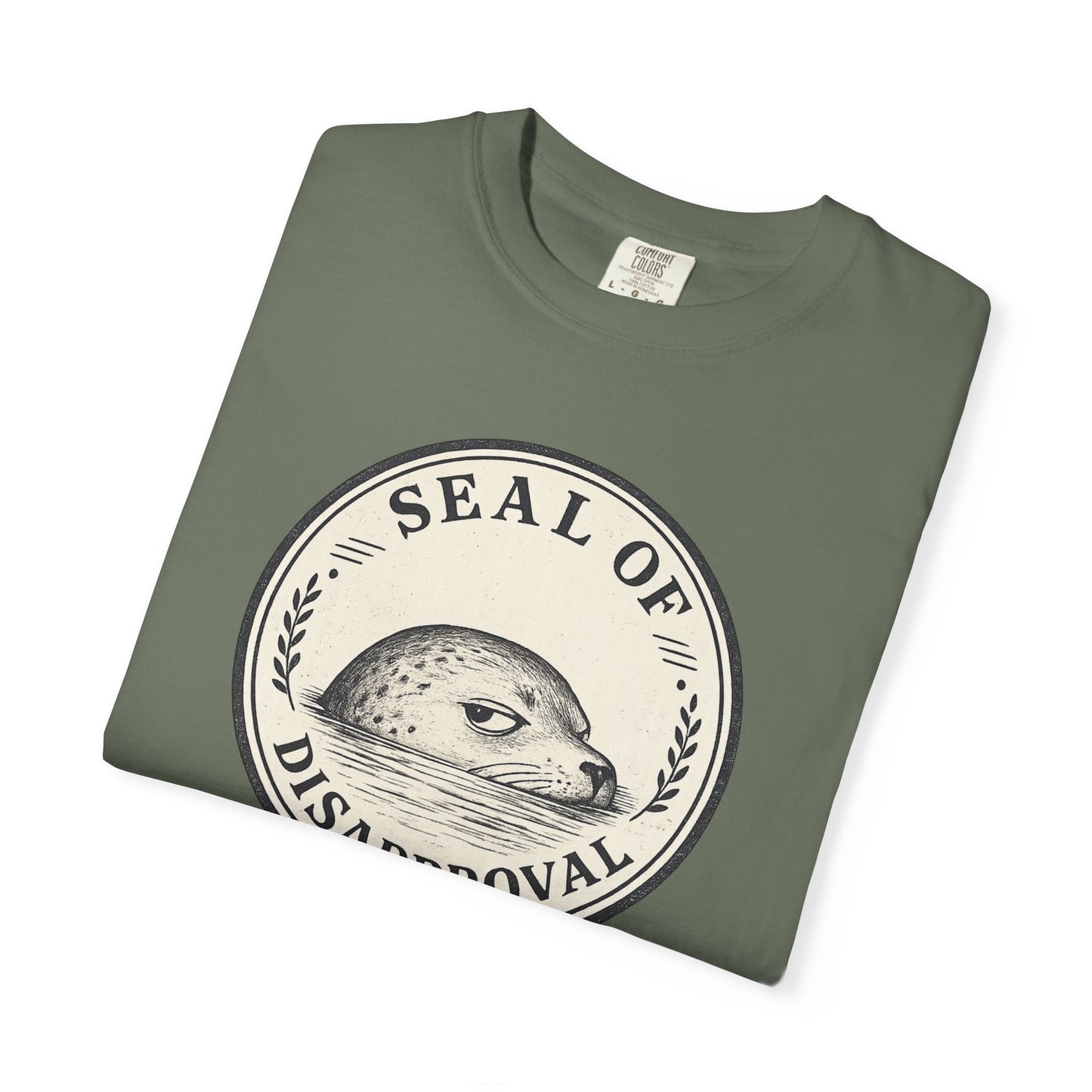 Seal of Disapproval Retro Badge T-Shirt