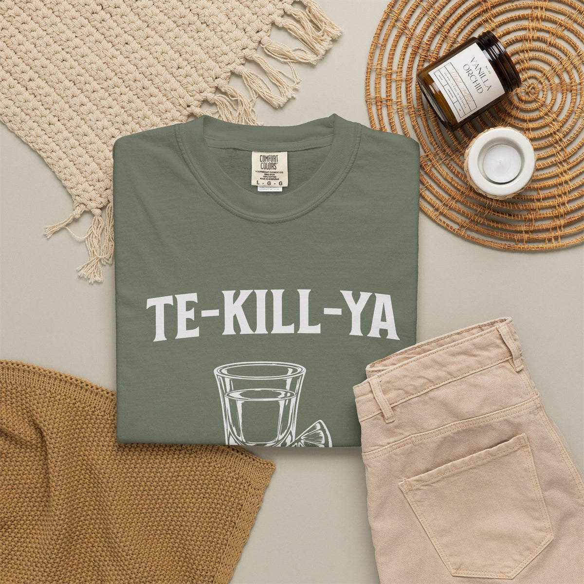 TE-KILL-YA Shirt - FunnyTequila Graphic Tee