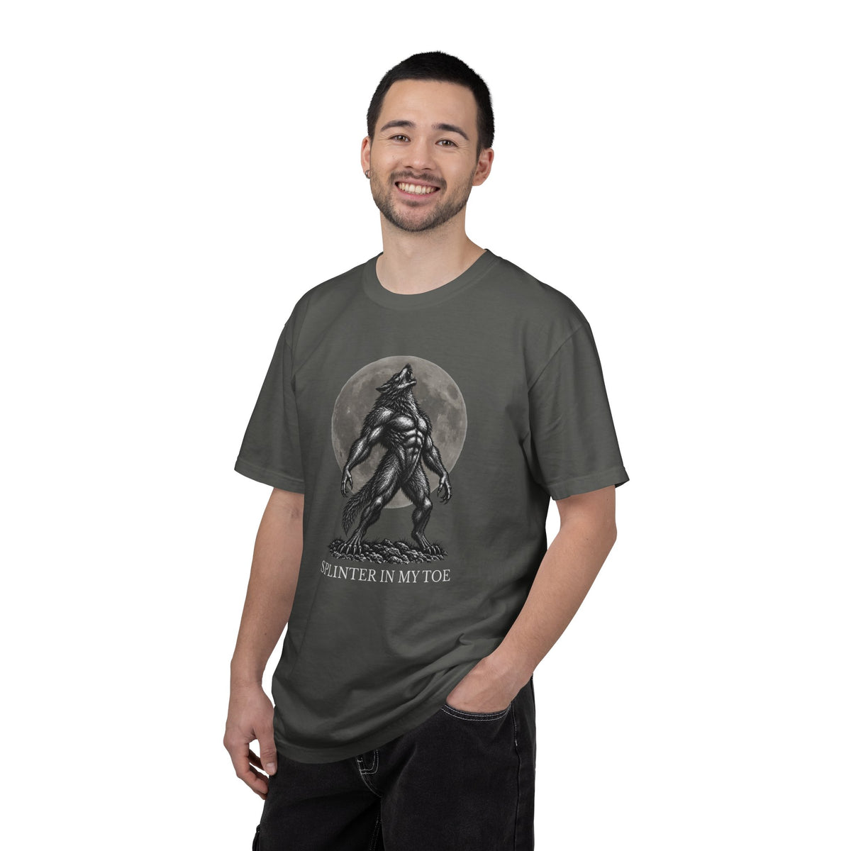 Splinter In My Toe Funny Werewolf Moon T-Shirt