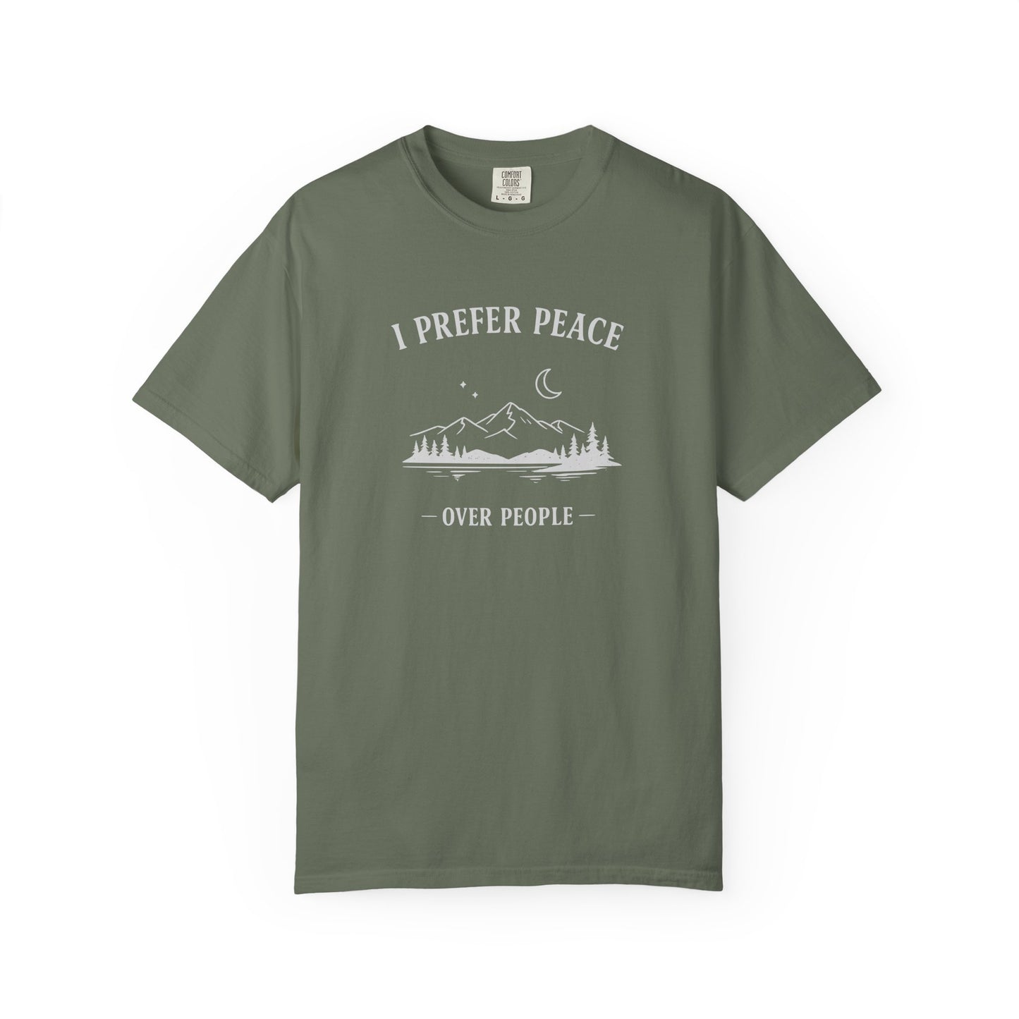 I Prefer Peace Over People Mountain Tee