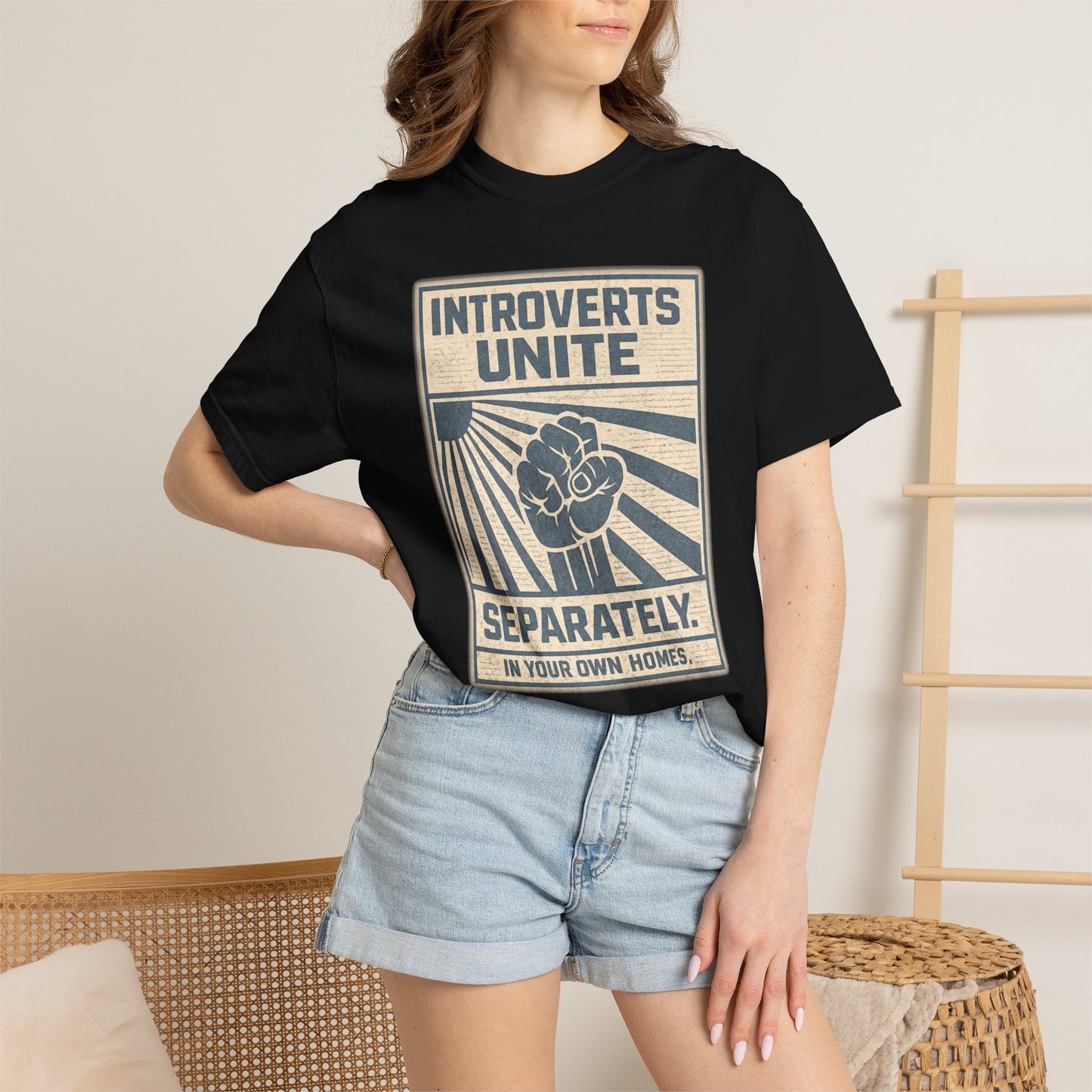 Introverts Unite Separately T-Shirt, Funny Introvert Tee