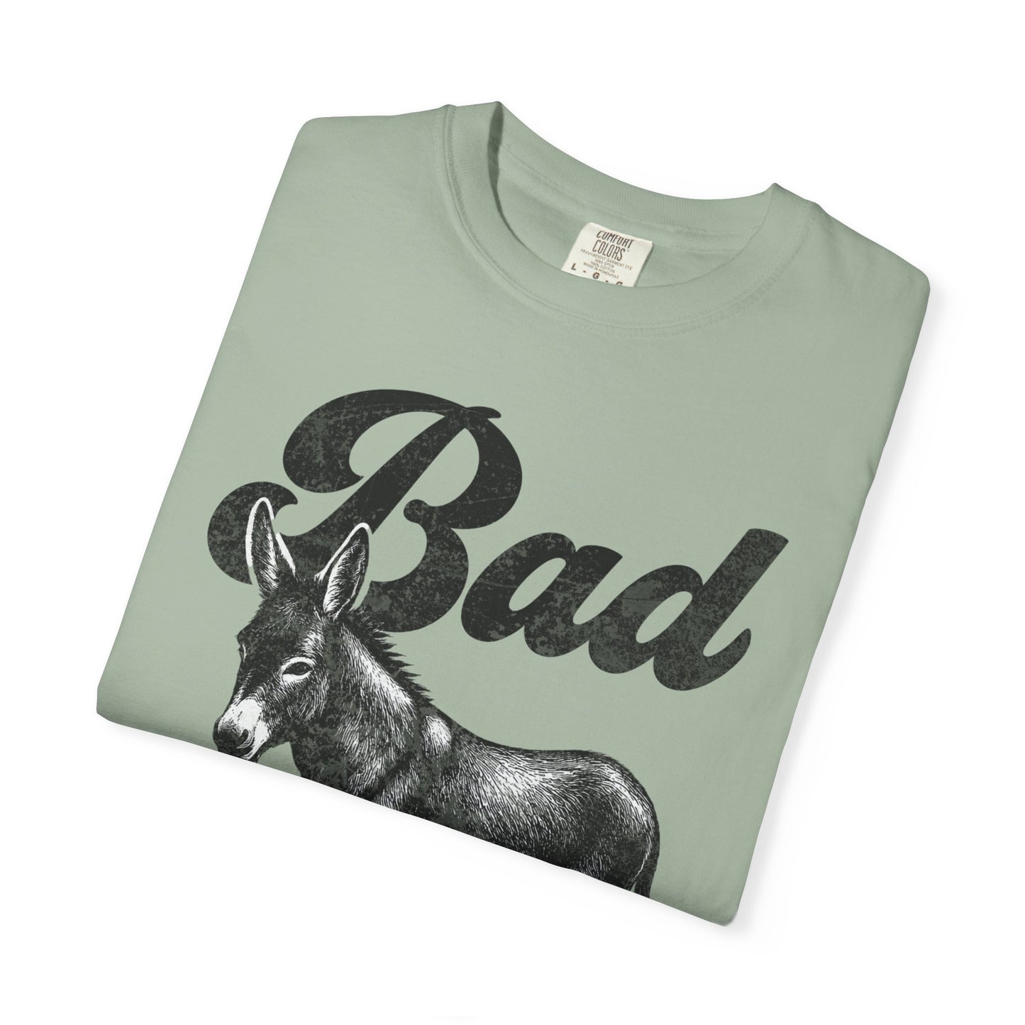 Funny Badass Donkey T-Shirt— Distressed Retro Vintage Graphic Tee