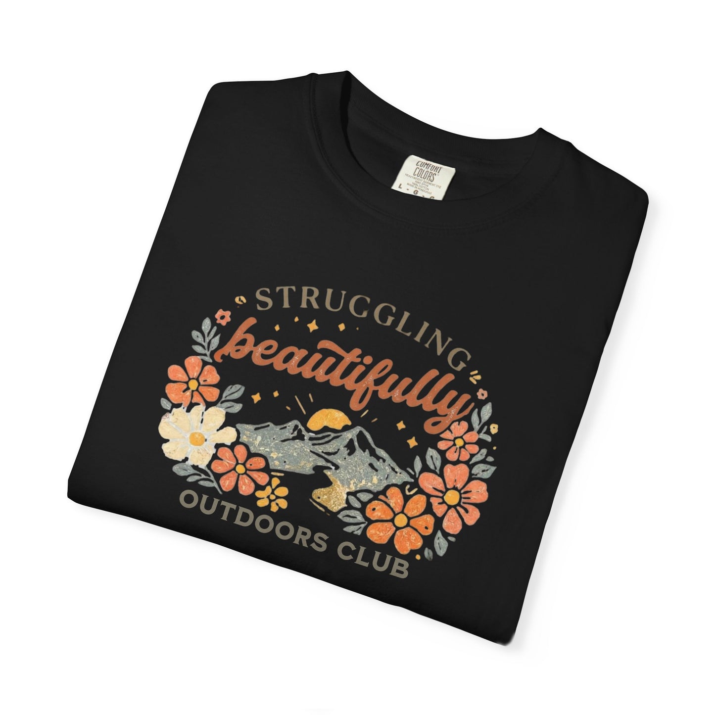 Struggling Beautifully Outdoors Club T-Shirt