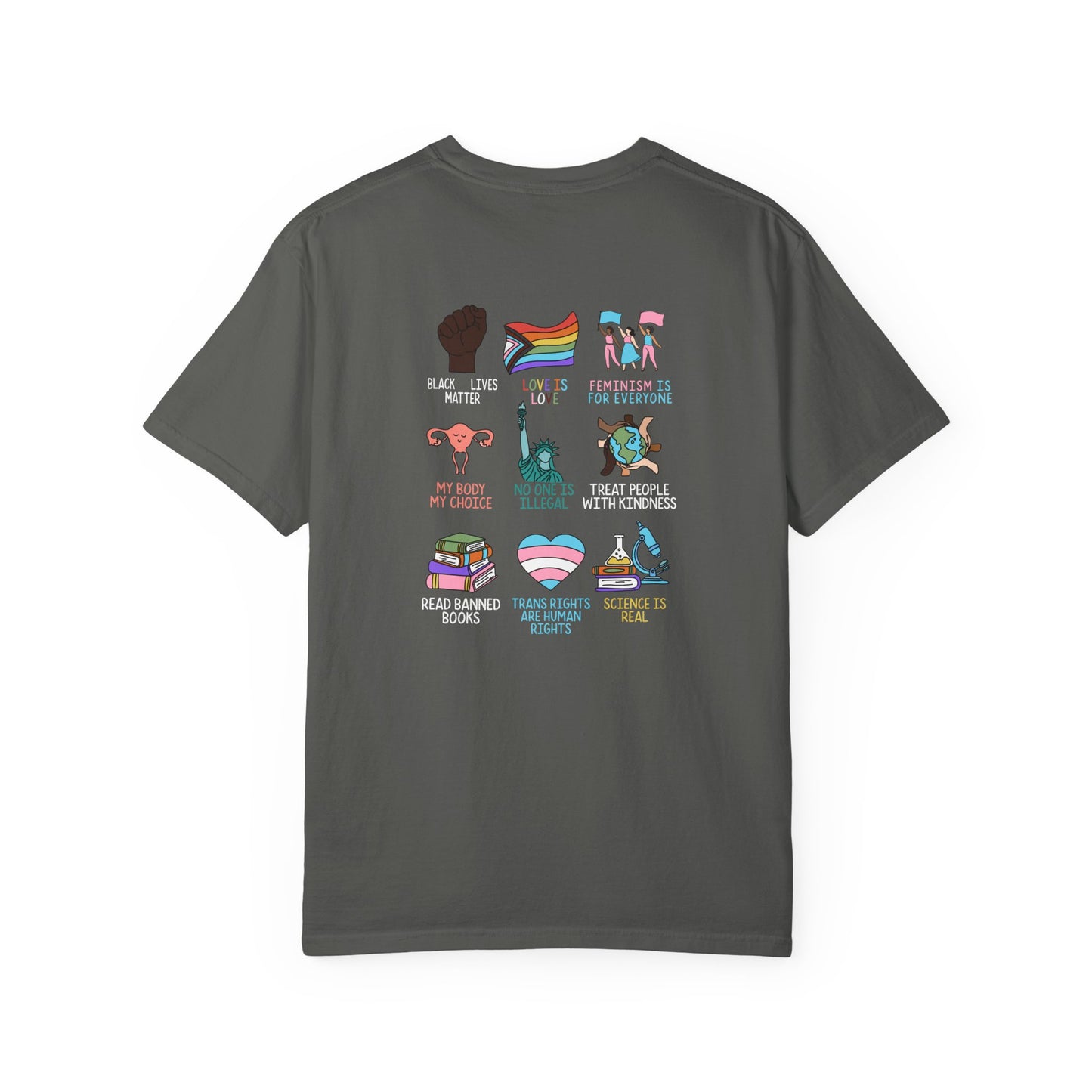 Big Fan of Human Rights Pride & Ally Graphic Tee