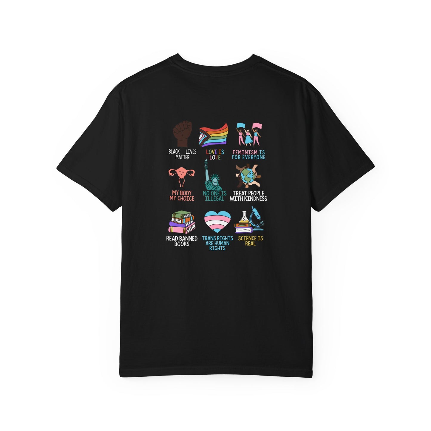 Big Fan of Human Rights Pride & Ally Graphic Tee