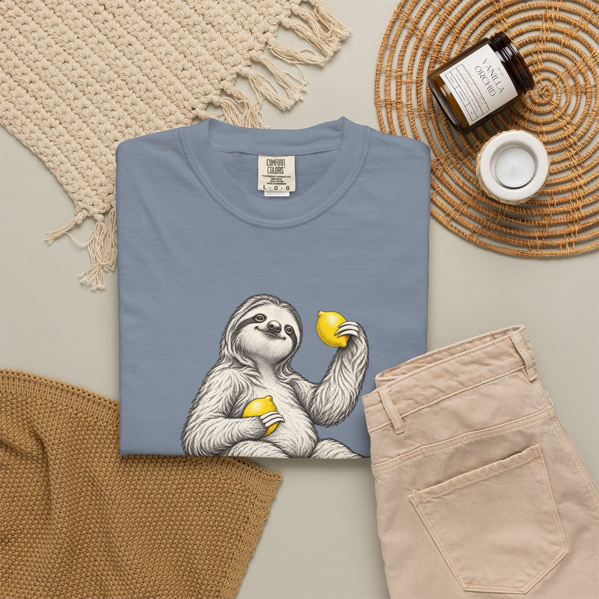 When Life Gives You Lemons Sloth T-Shirt