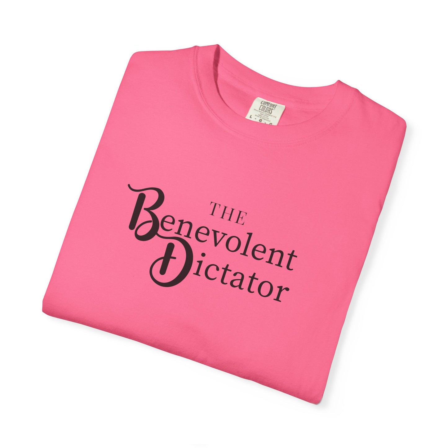 Benevolent Dictator T-Shirt — Retro Script Graphic Tee