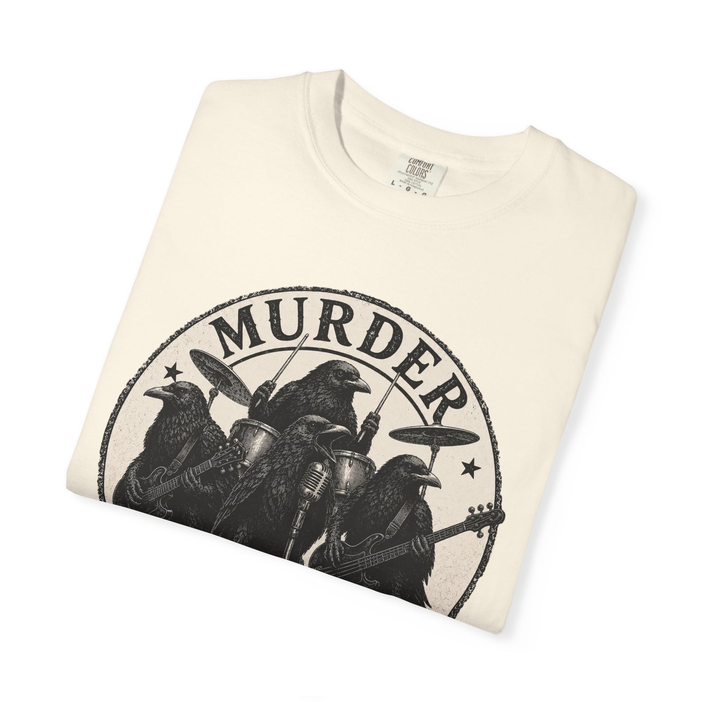 Murder World Tour Crow T-Shirt | Funny Crow Graphic Tee