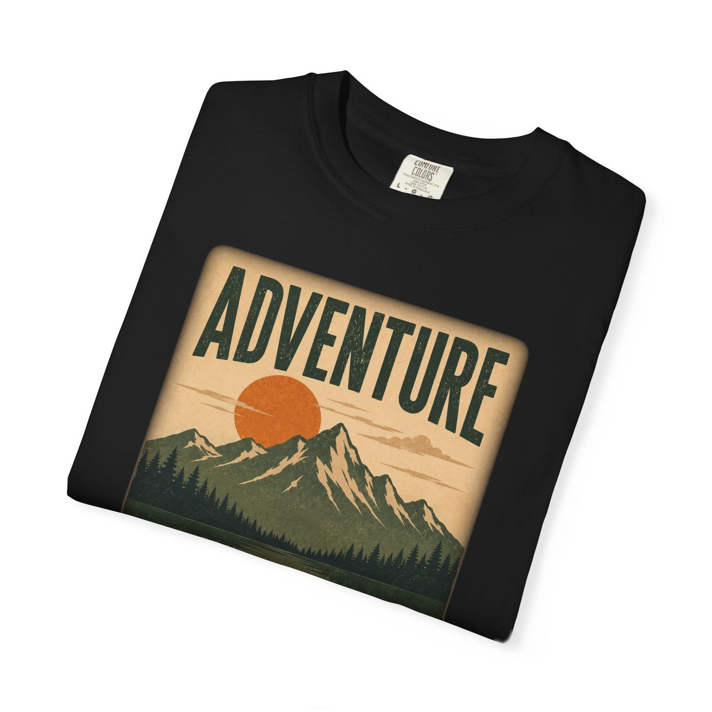 Adventure Is Out There (But So Are Bears and Poison Ivy) T-Shirt, Funny Hiking Graphic Tee